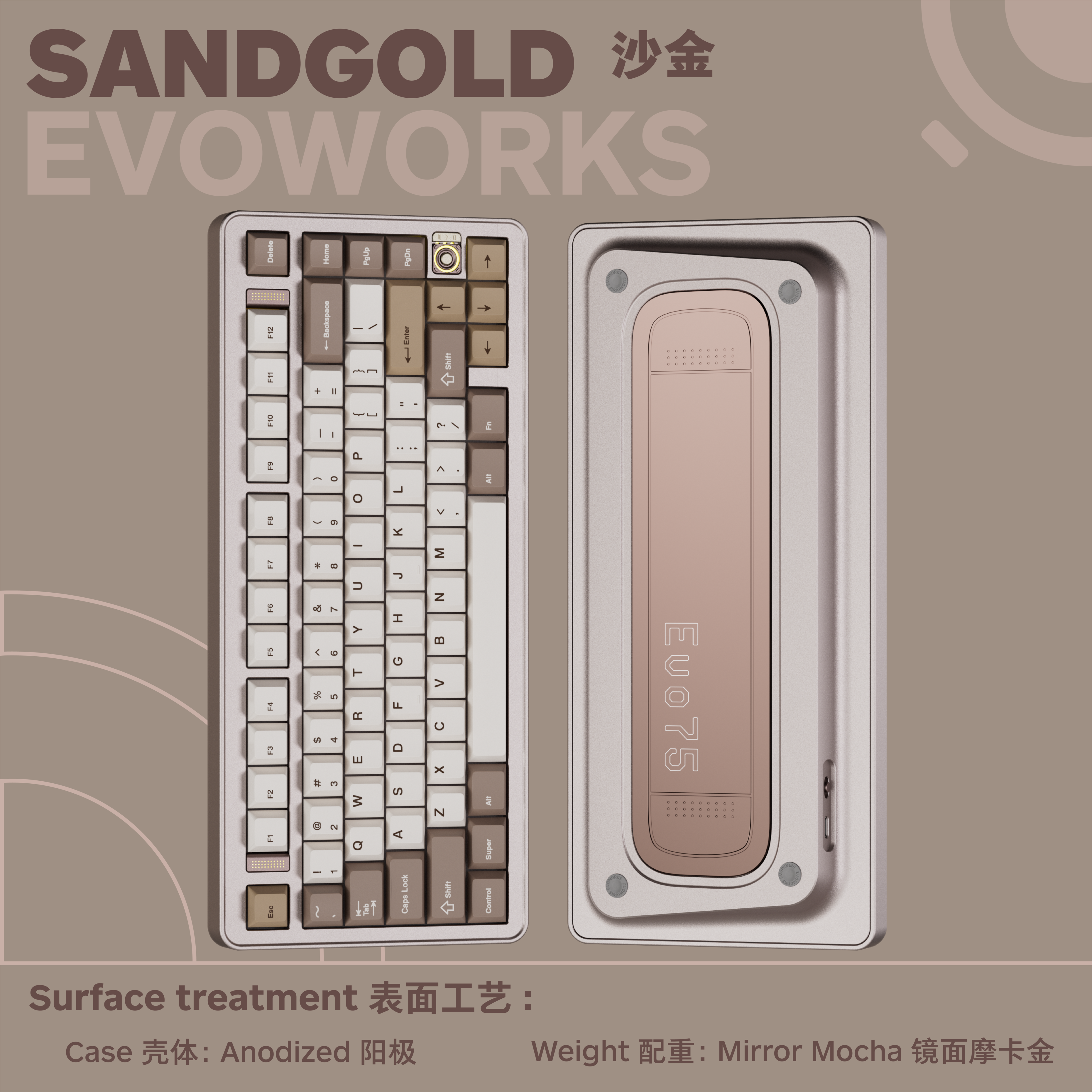 [Instock] EVOWORKS Evo75 Prebuilt Keyboard Kit