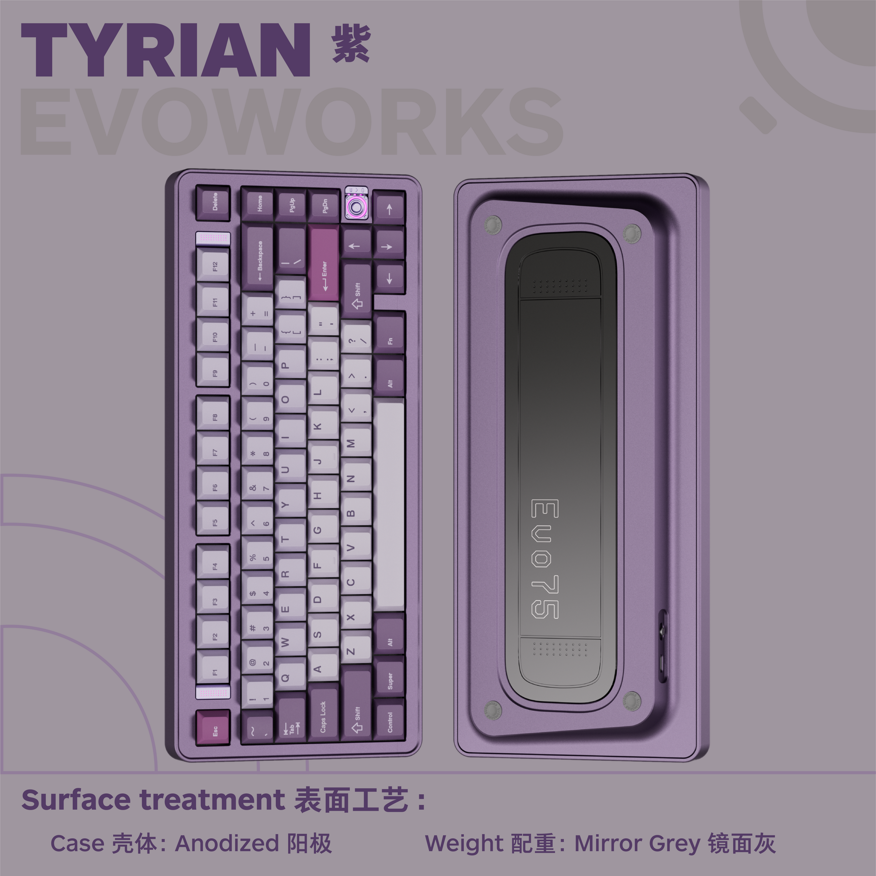 Instock] EVOWORKS Evo75 Prebuilt Keyboard Kit – qwertyqop