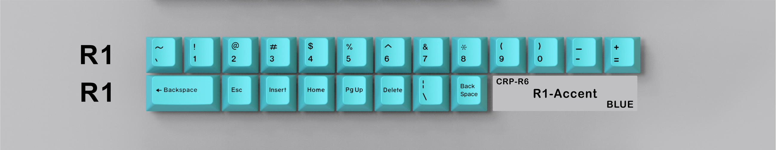 CRP R6 Keycaps