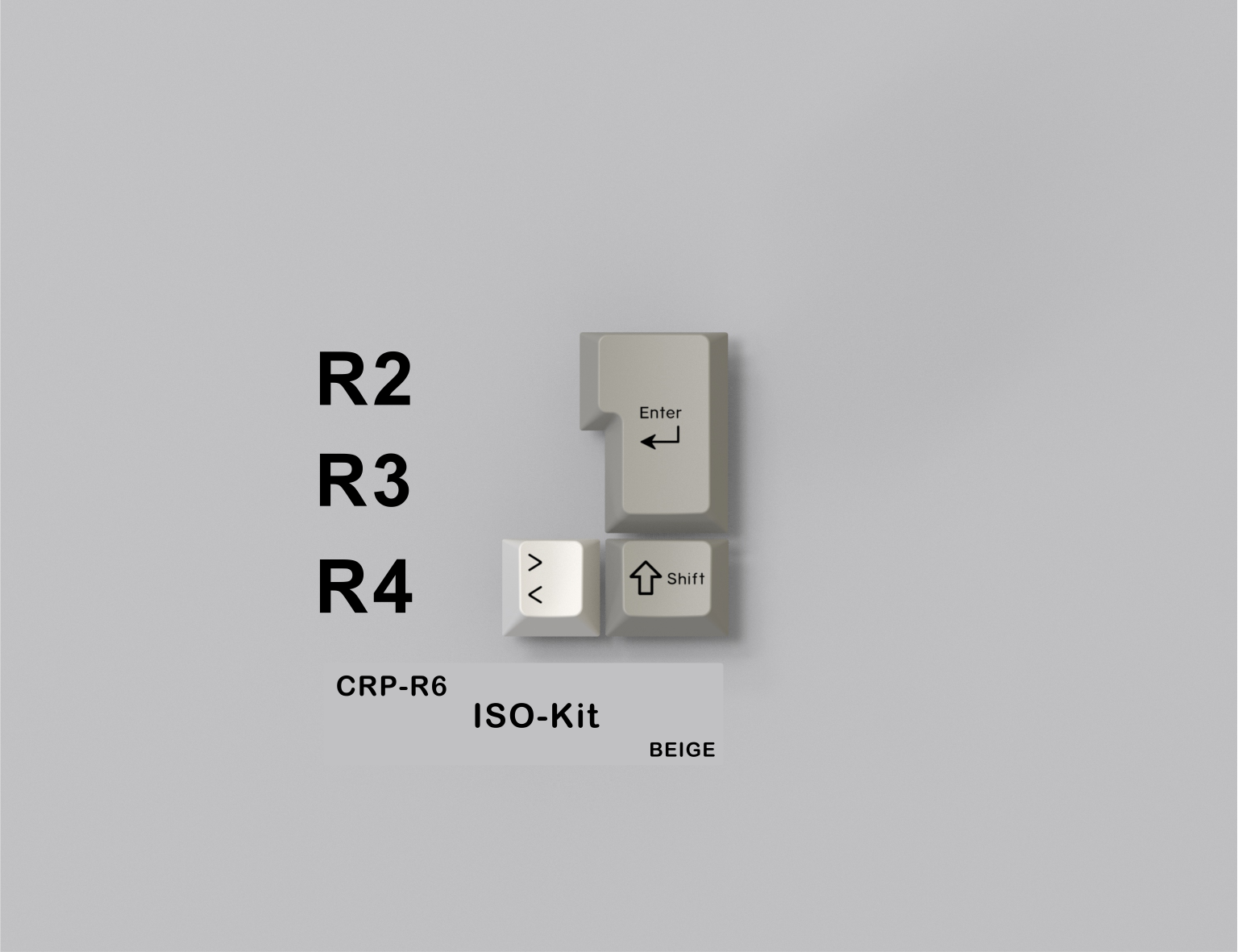 CRP R6 Keycaps