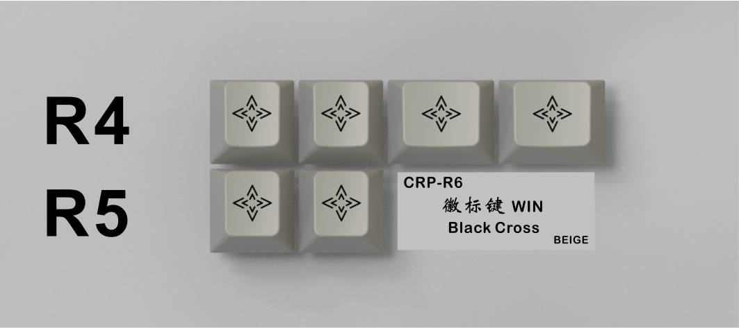 【終了】CRP R6 キーキャップ