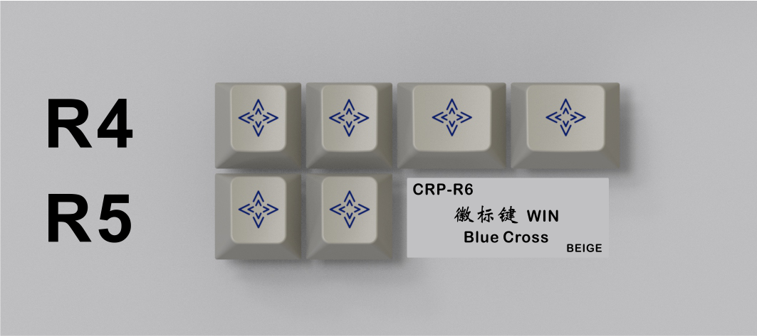 【終了】CRP R6 キーキャップ