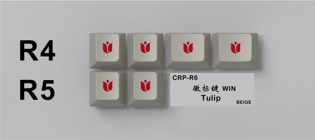 CRP R6 Keycaps