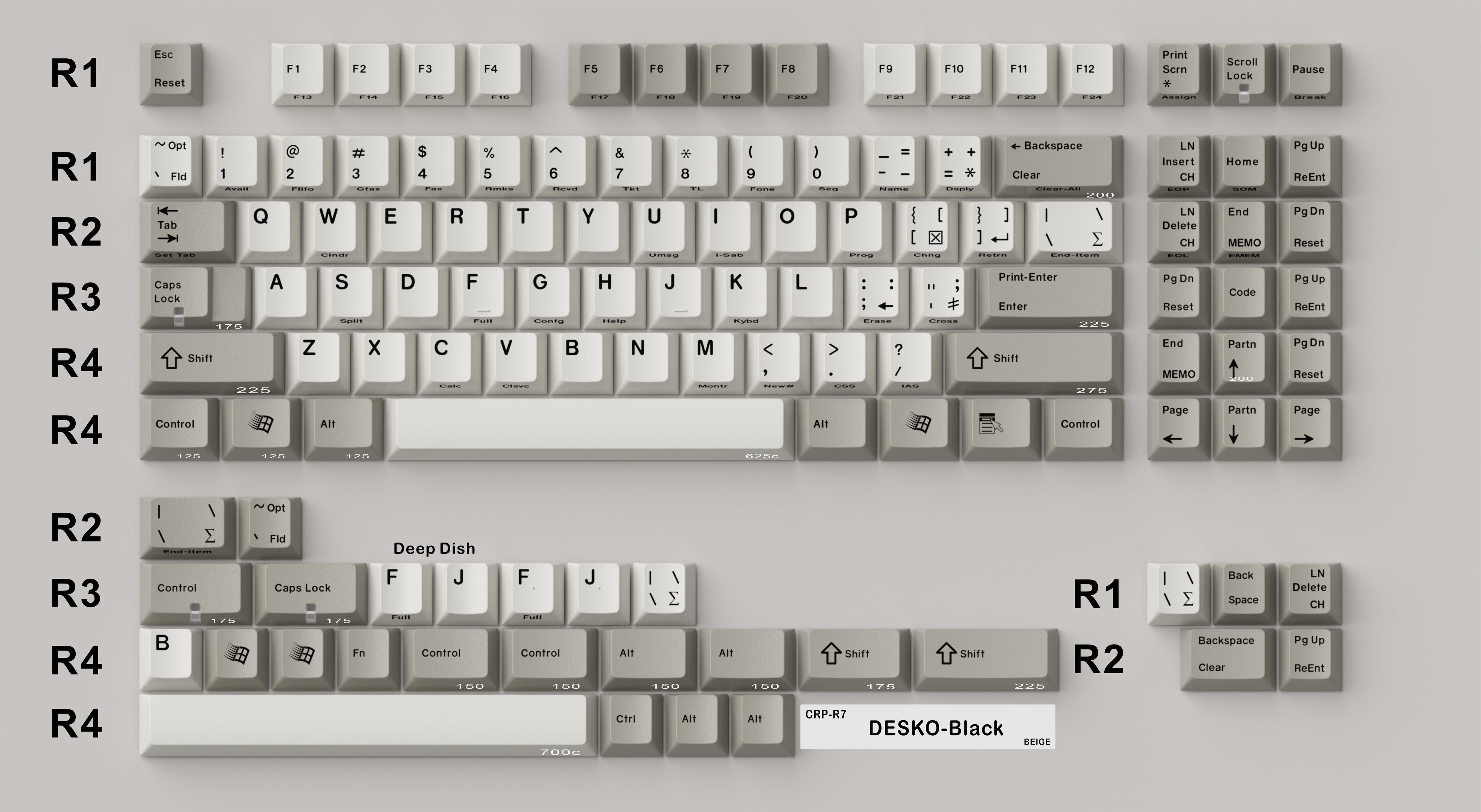 [Group Buy] CRP R7 Keycaps