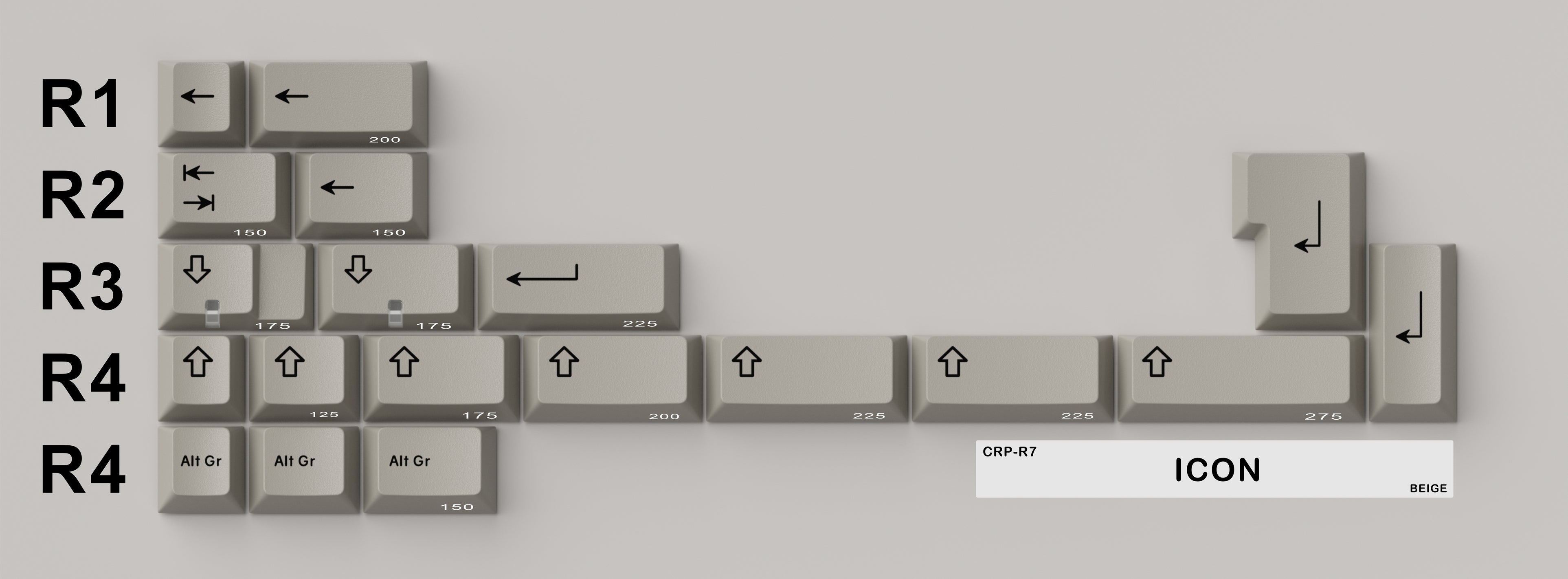[Group Buy] CRP R7 Keycaps