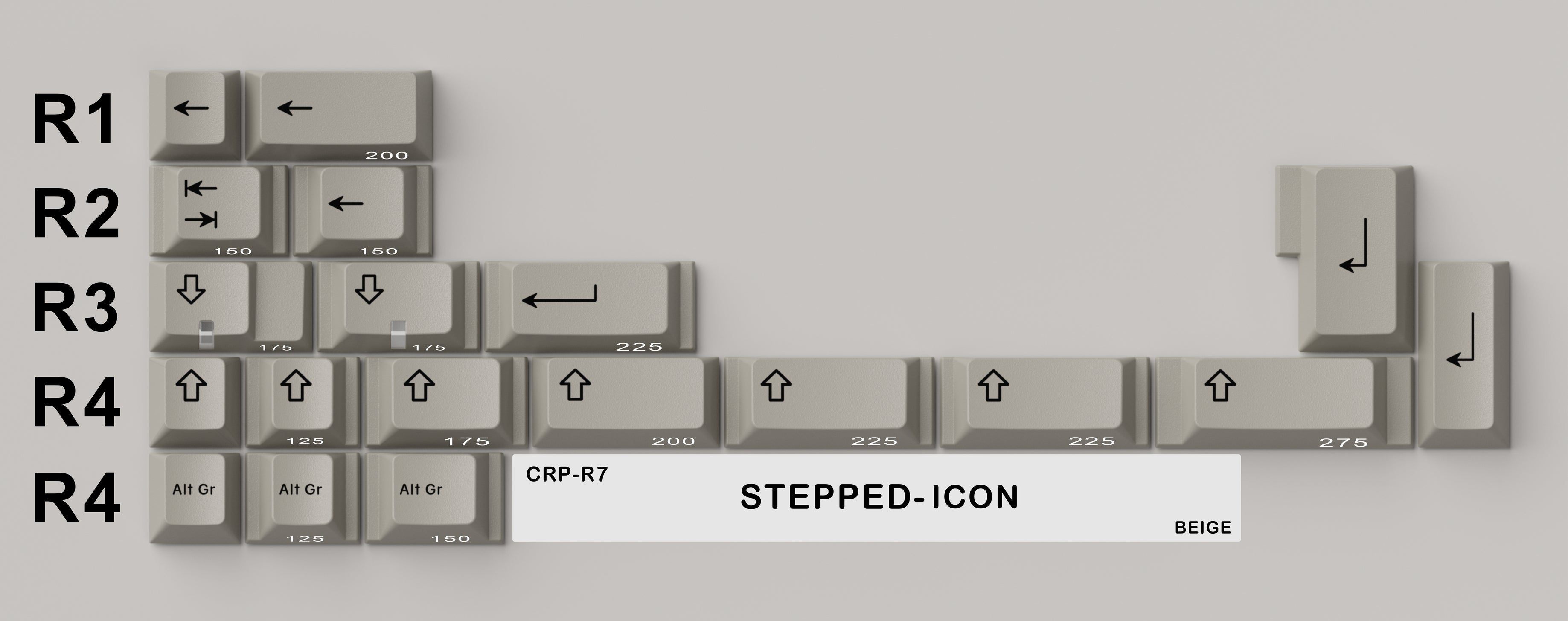 [Group Buy] CRP R7 Keycaps