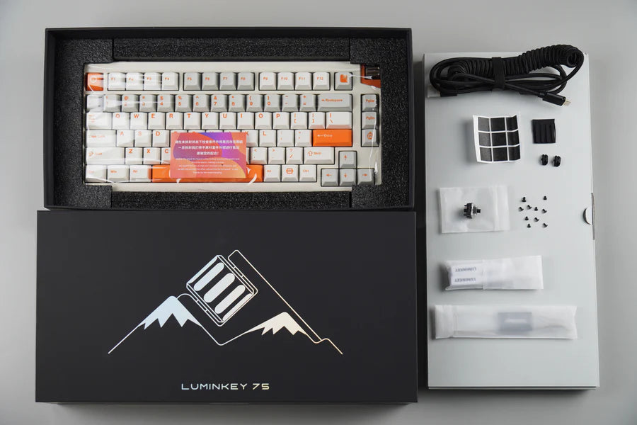 LUMINKEY75 v2 Fully Assembled Prebuilt Keyboard – qwertyqop
