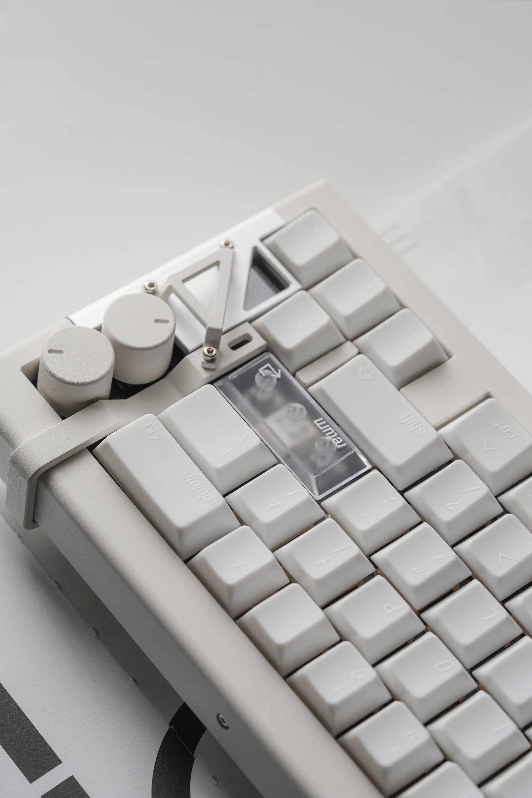 LeleLab Hokkaido White Keycaps