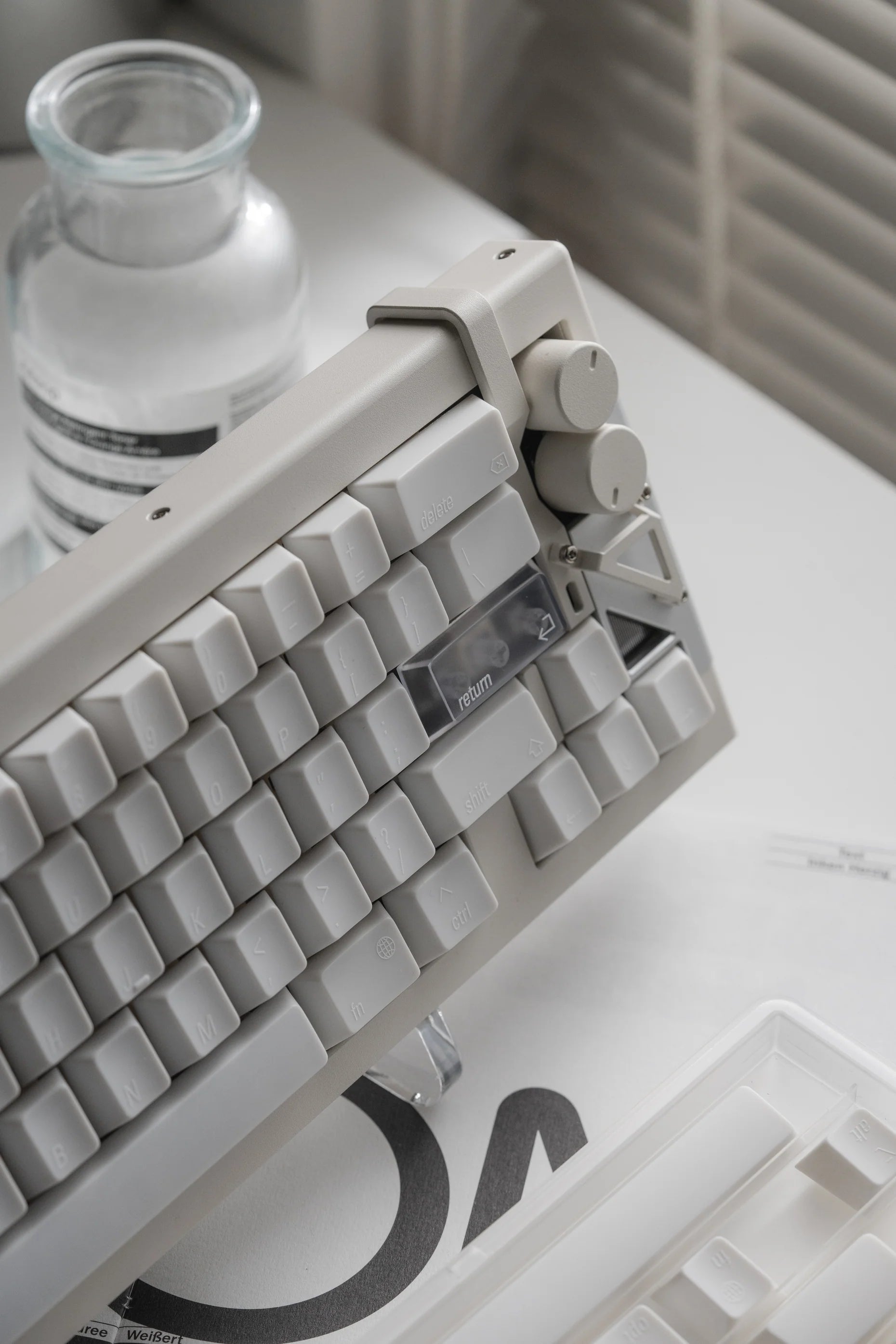 LeleLab Hokkaido White Keycaps