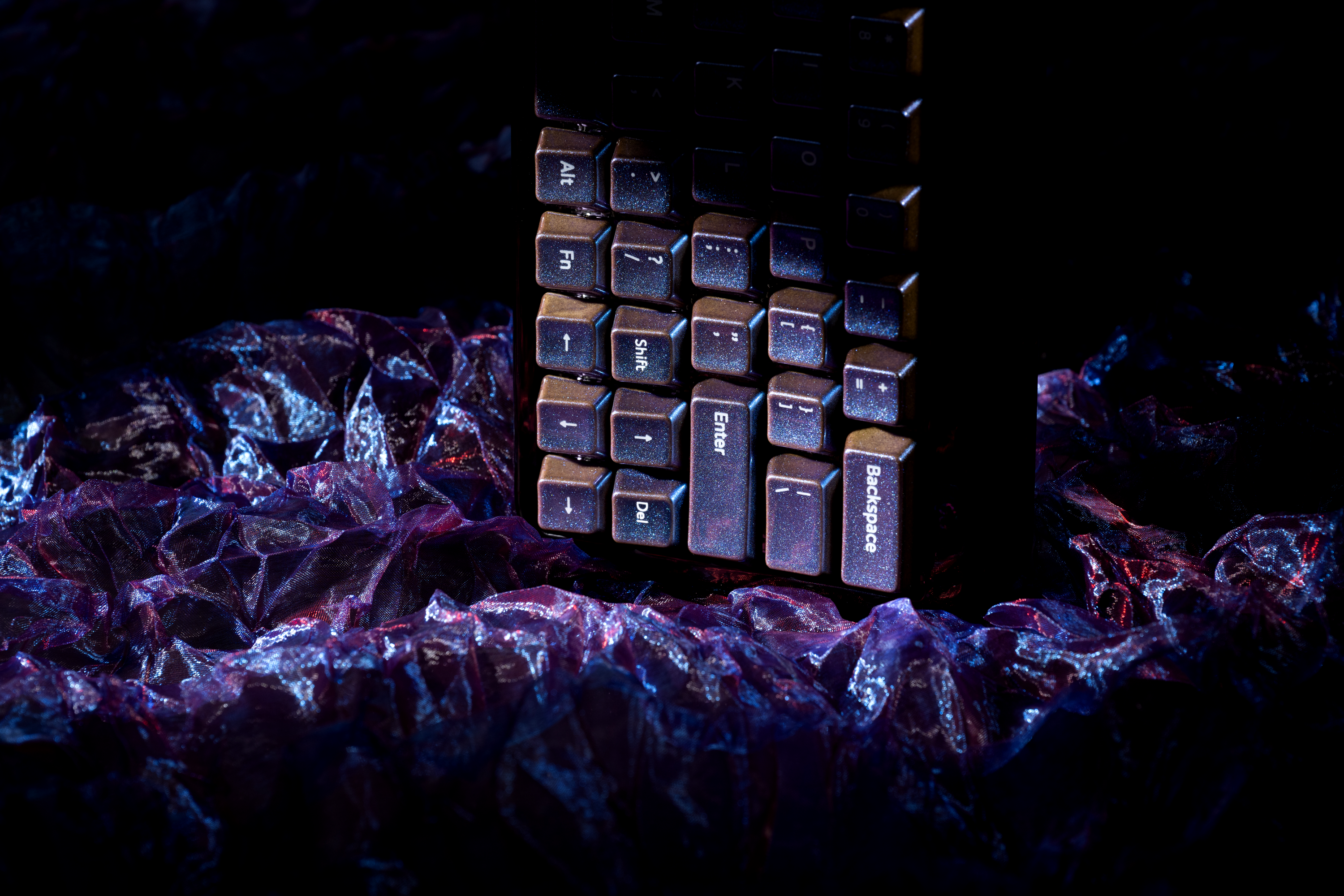 XVX Multichrome Glitter Ceramic Cherry Profile 120-Key Full Keycap Set
