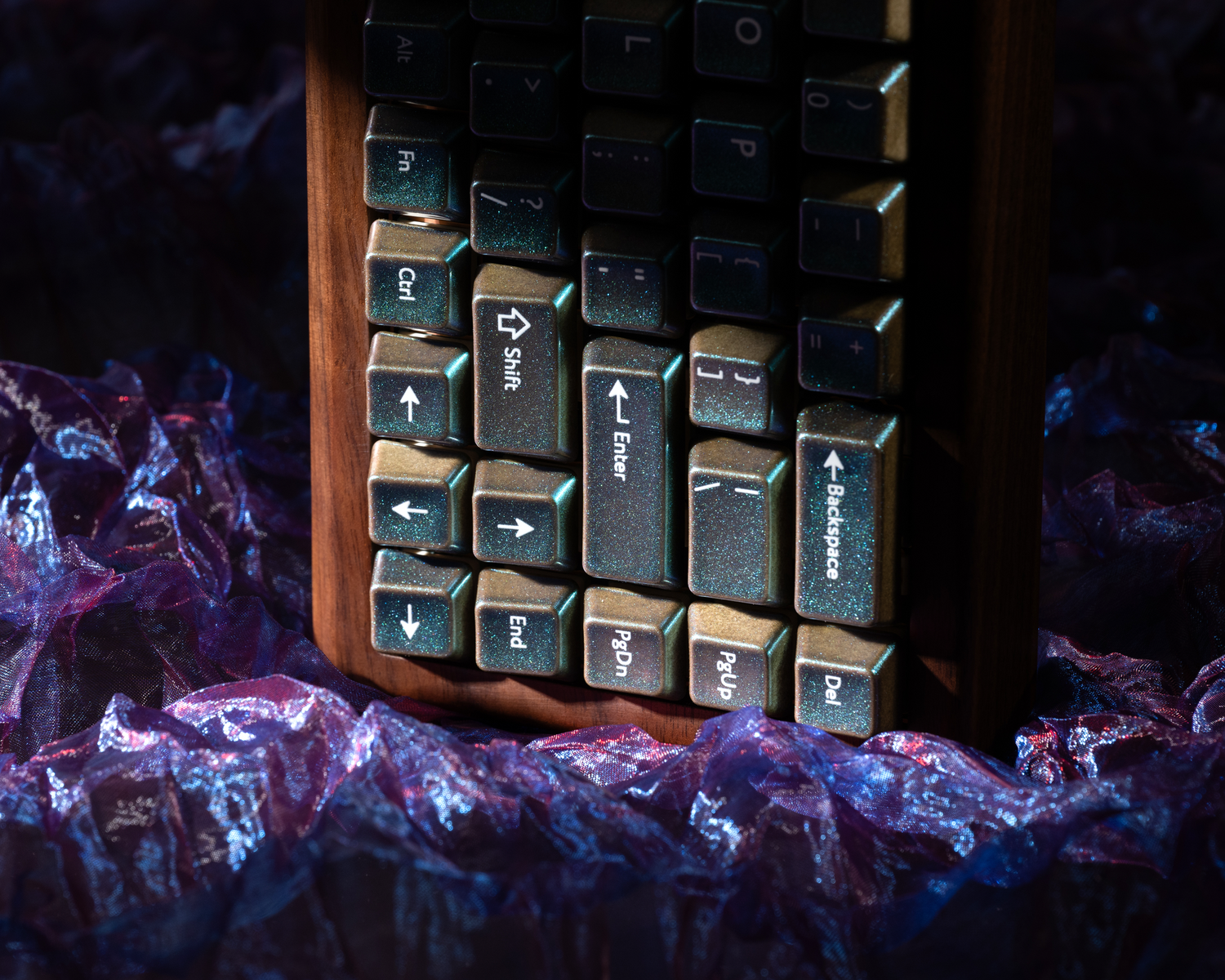 XVX Multichrome Glitter Ceramic Cherry Profile 120-Key Full Keycap Set