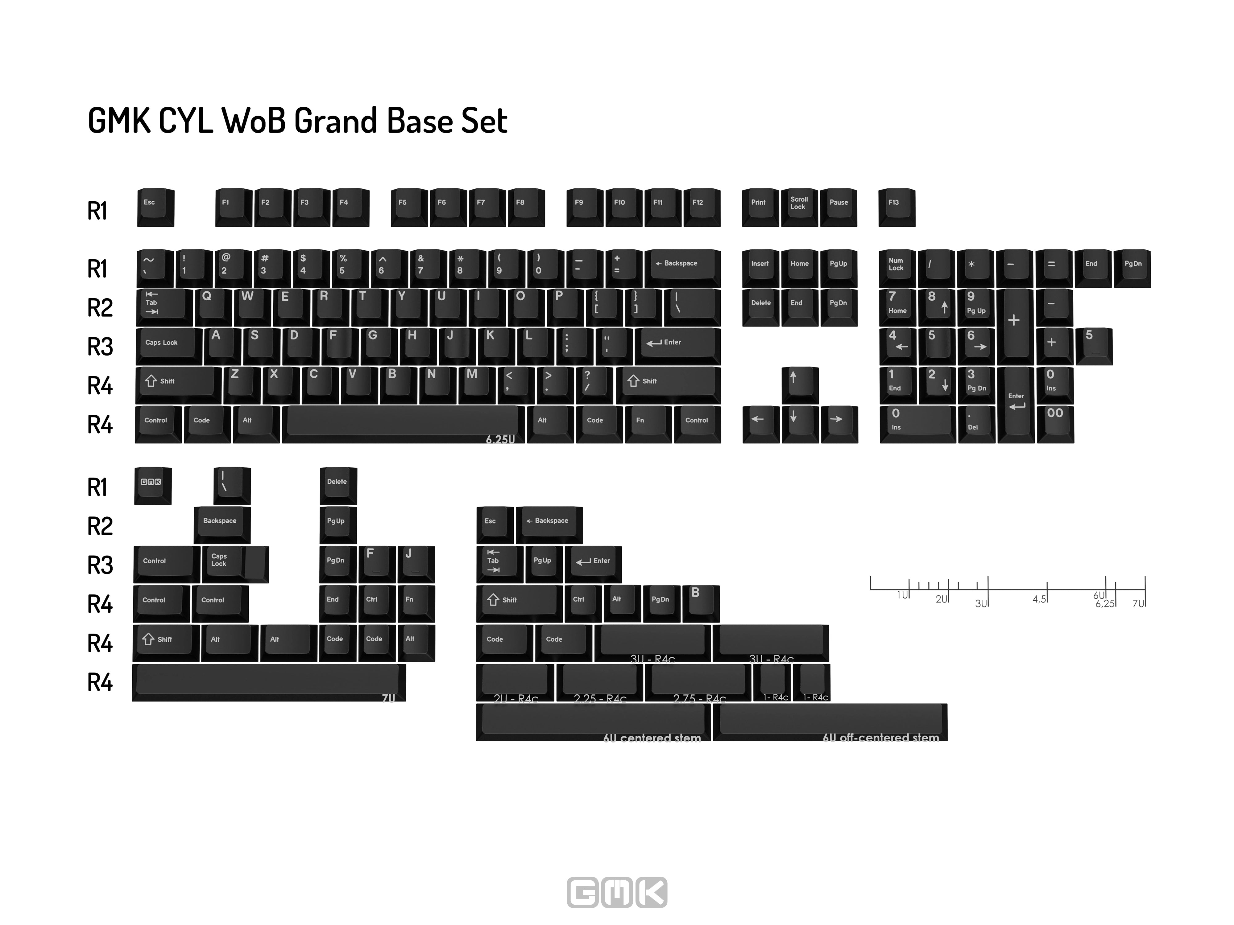 GMK WoB CYL Keycaps