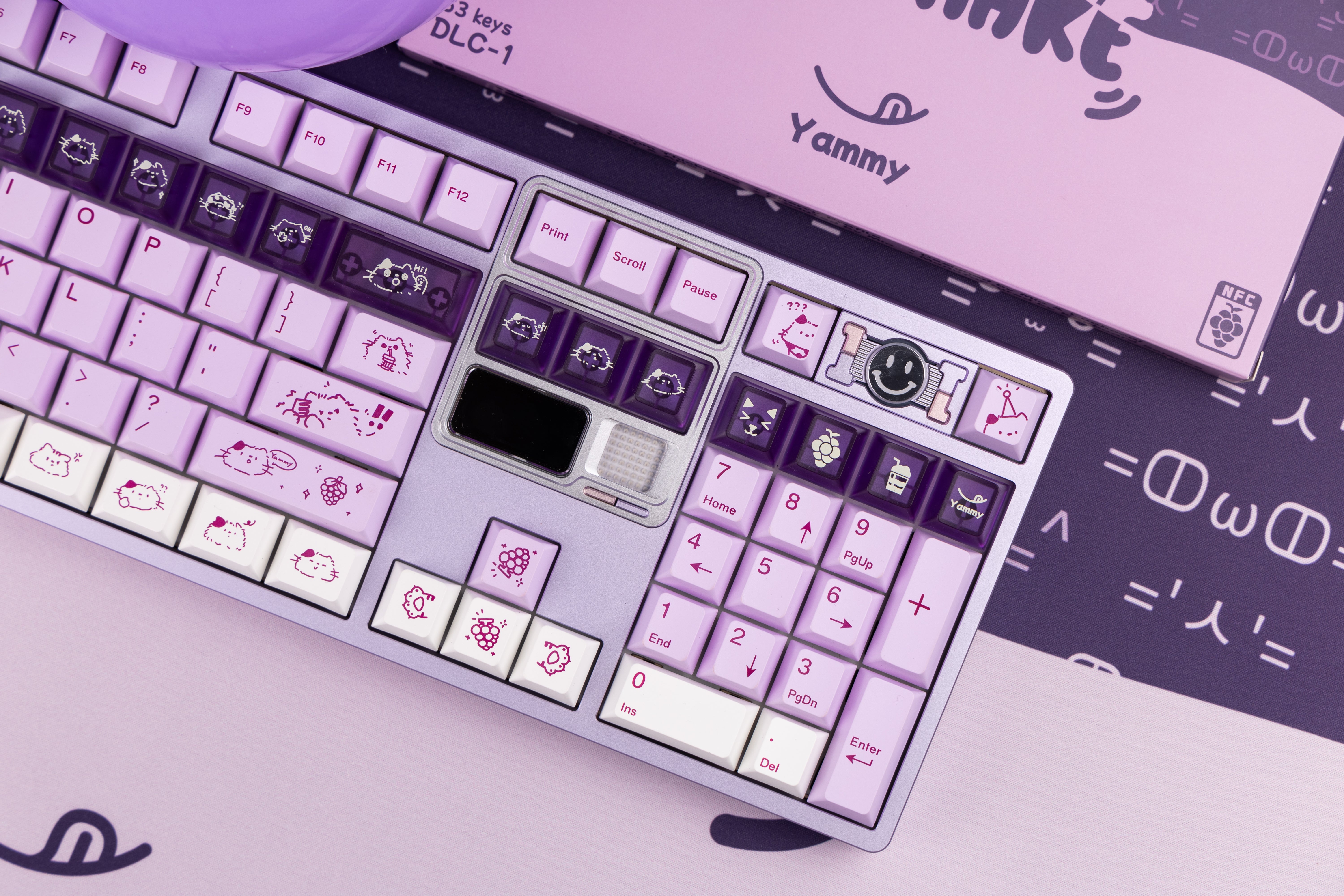 KBS Mio Milkshake Keycaps