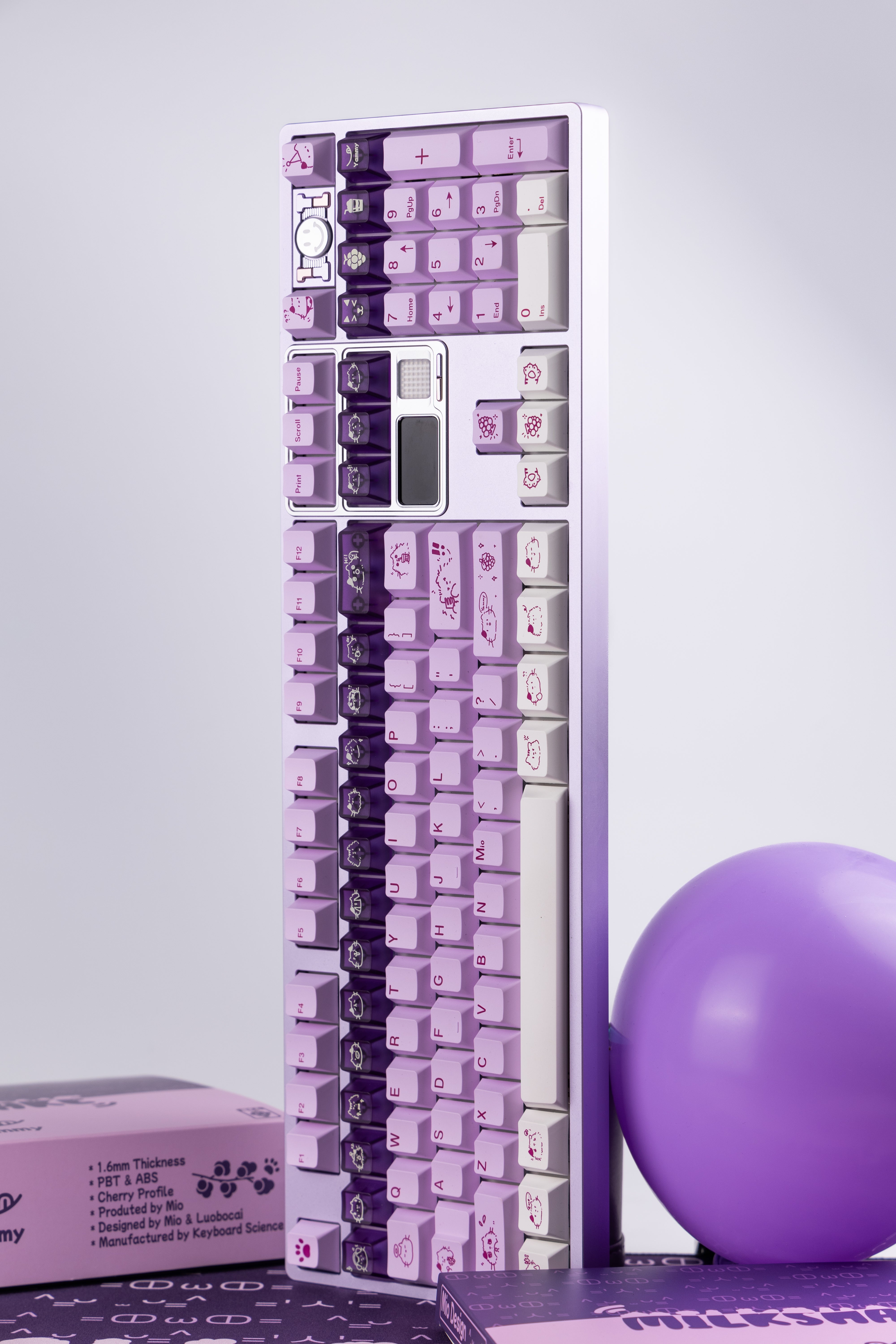 KBS Mio Milkshake Keycaps