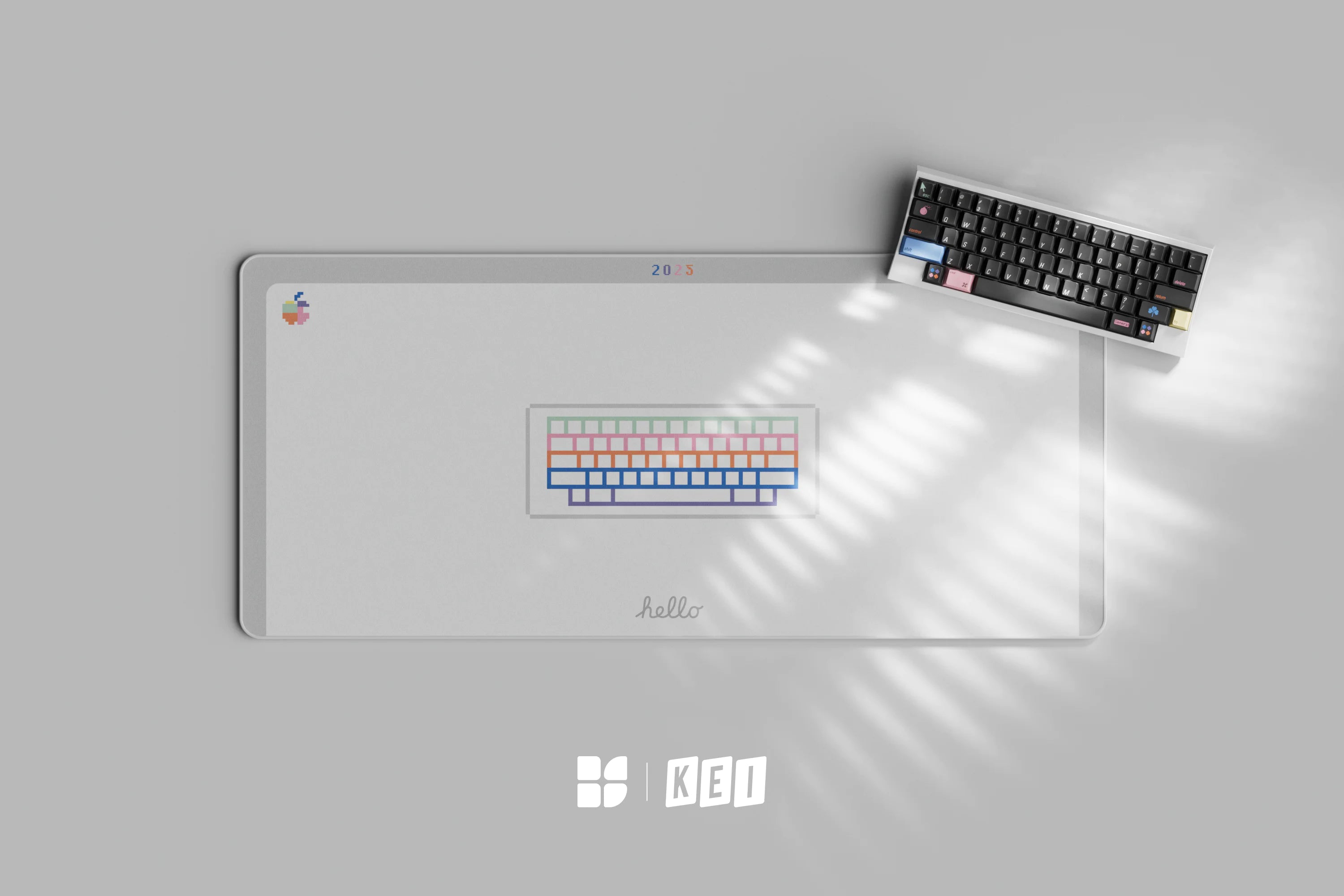 Keyboard Science Mac Color Deskmat – qwertyqop