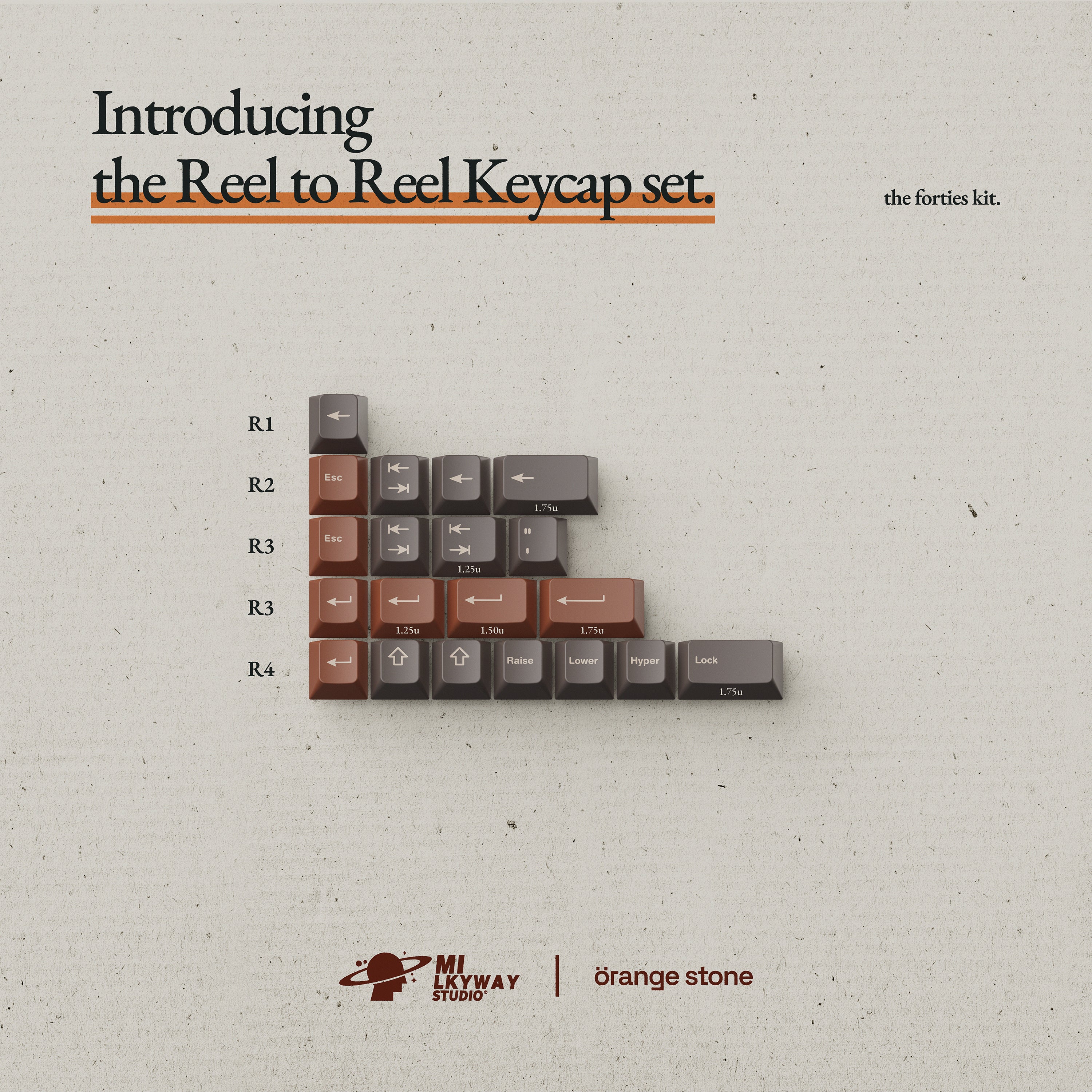 [Group Buy] MW Reel to Reel Keycaps