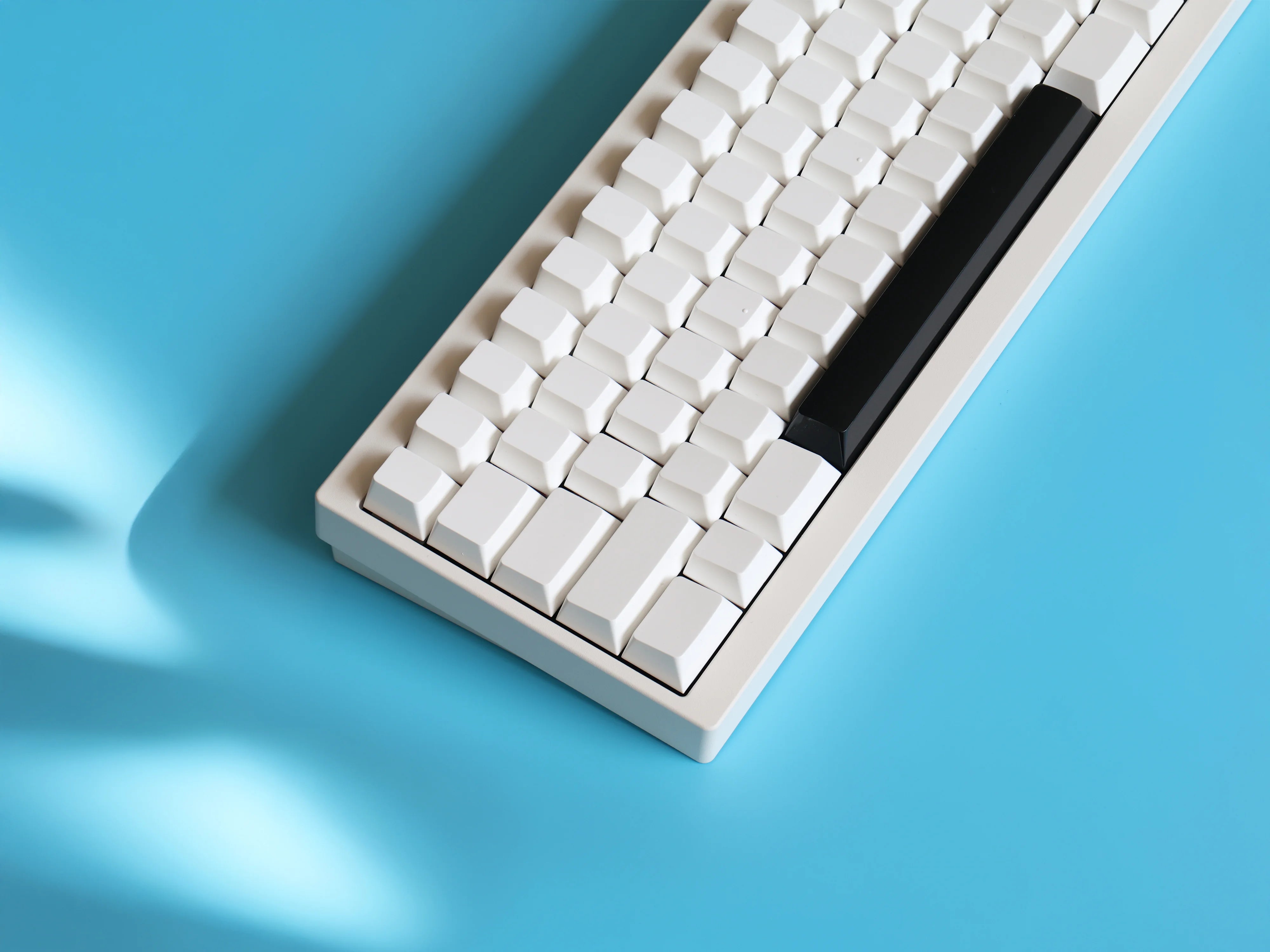 KBS Highlight White Blank Keycaps