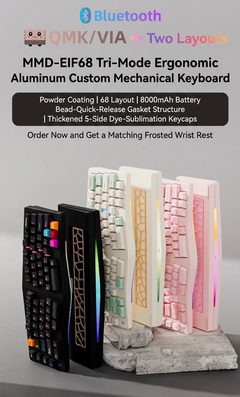 MMD EIF68 Alice Prebuilt Fully Assembled Keyboard