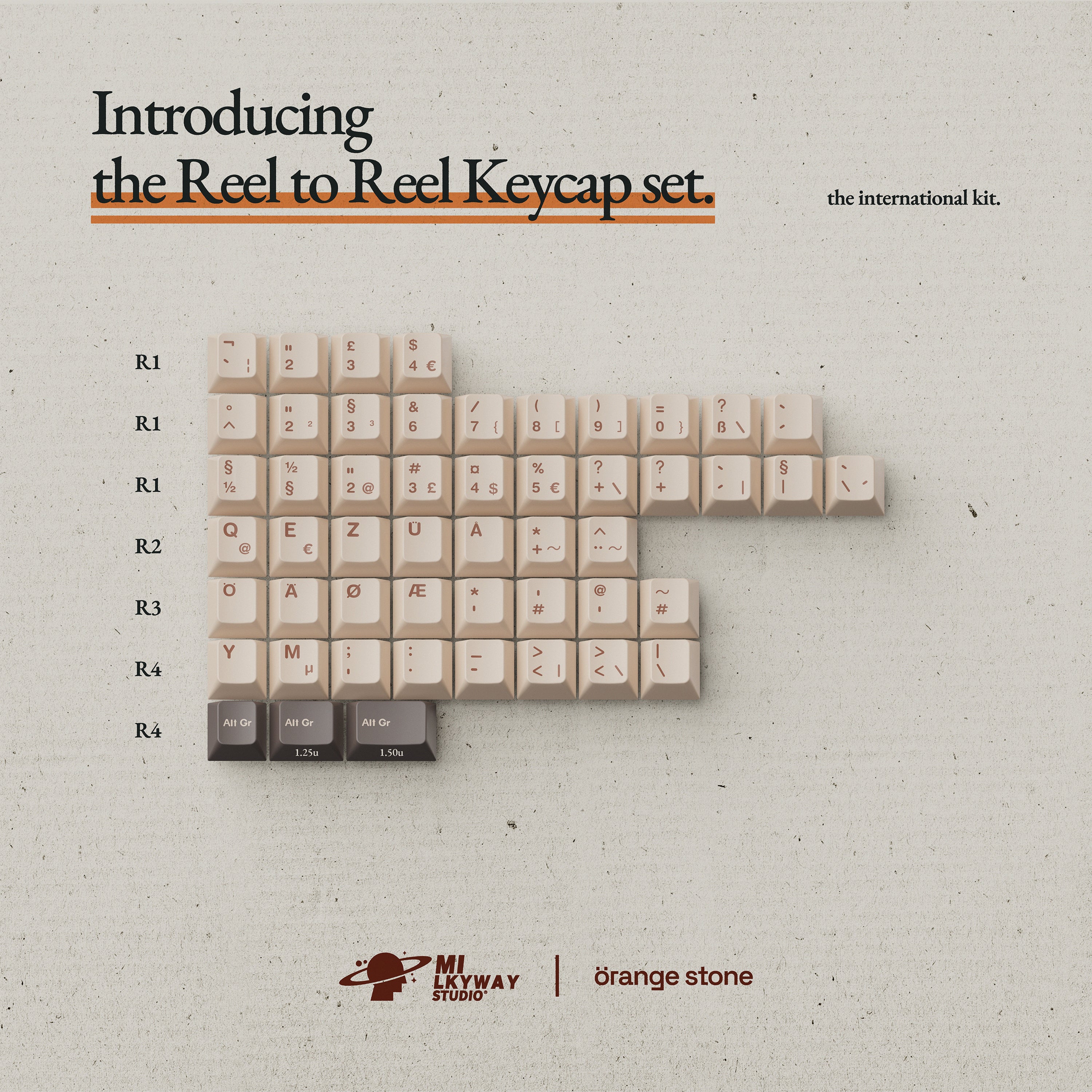 [Group Buy] MW Reel to Reel Keycaps