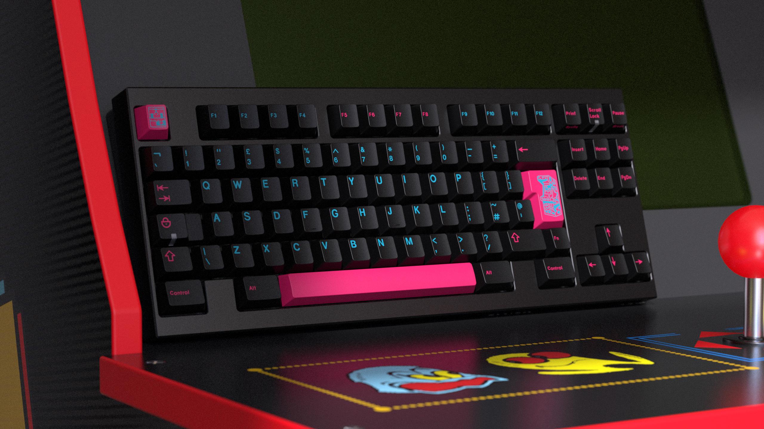 [Group Buy] GMK Arcade Keycaps