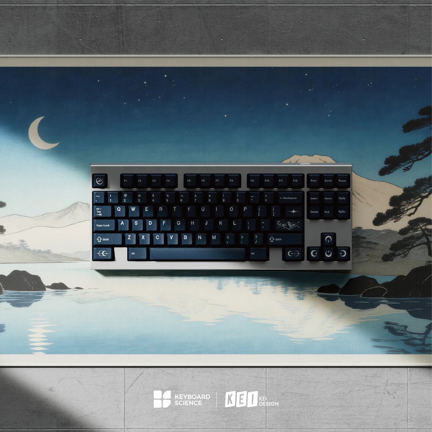 KBS Moonlight Doubleshot ABS Keycaps