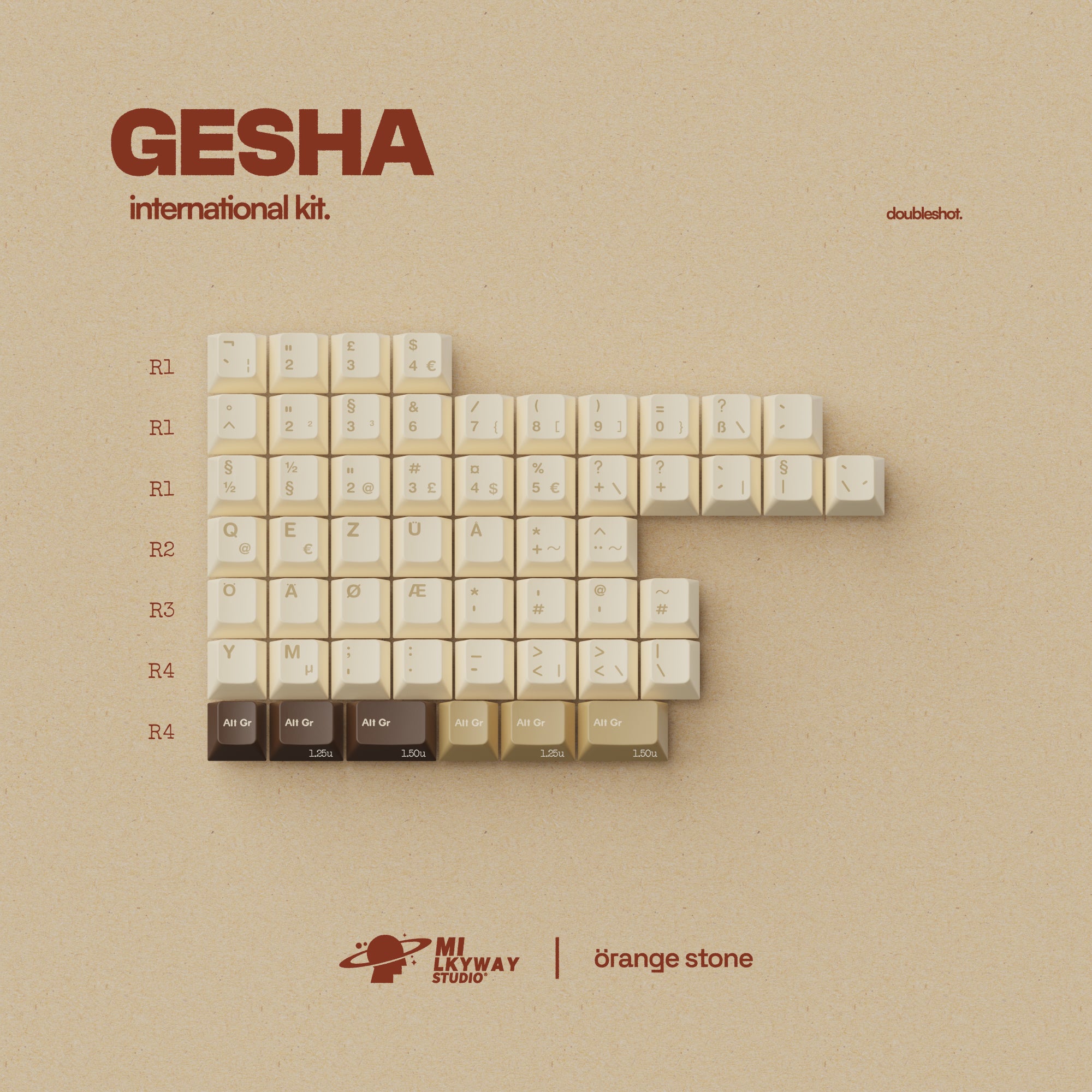 [Group Buy] MW Gesha Keycaps