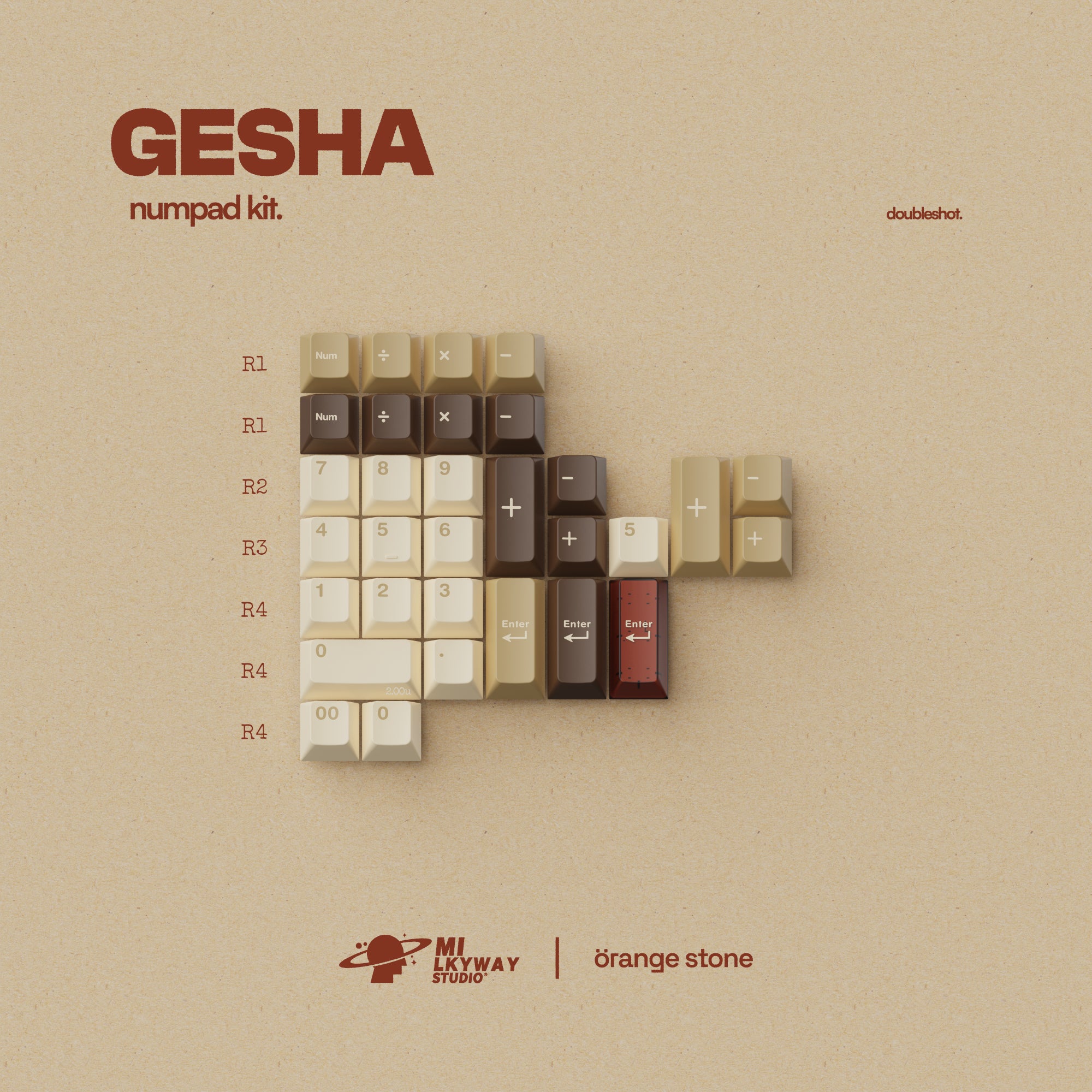 [Group Buy] MW Gesha Keycaps