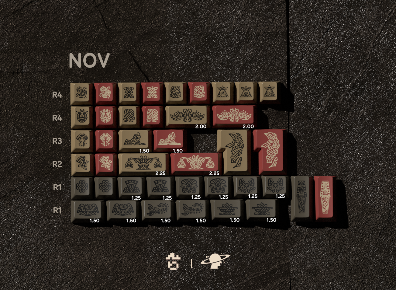 MW Nile Keycaps