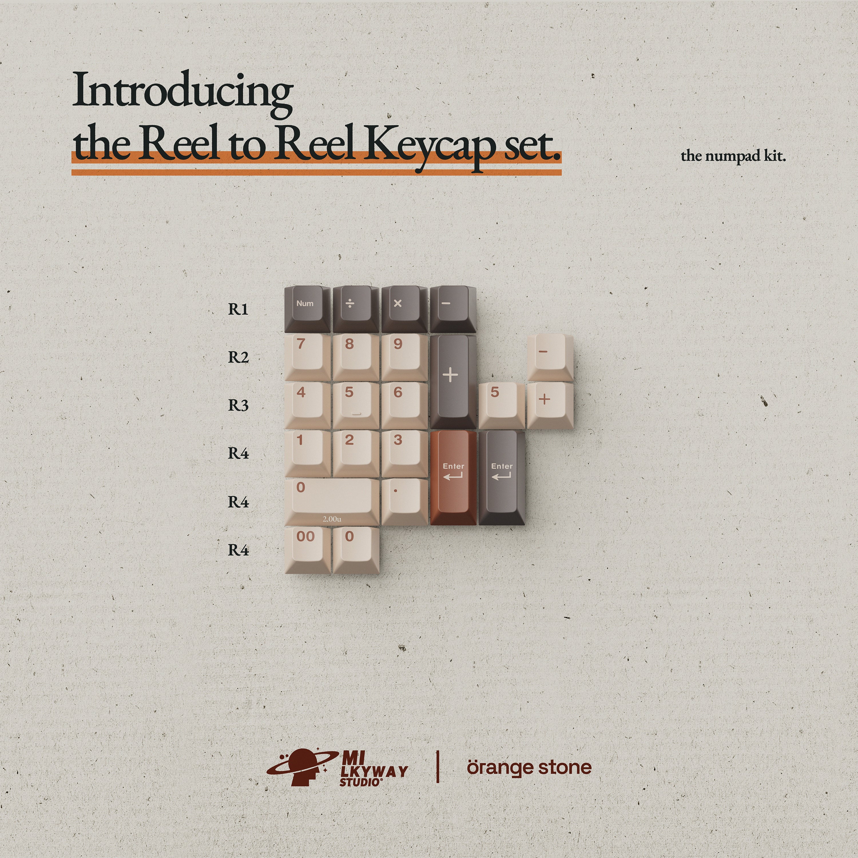 [Group Buy] MW Reel to Reel Keycaps