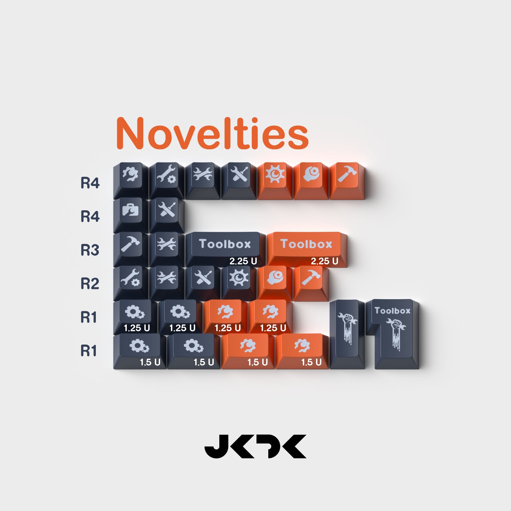 JKDK Toolbox R2 Keycap