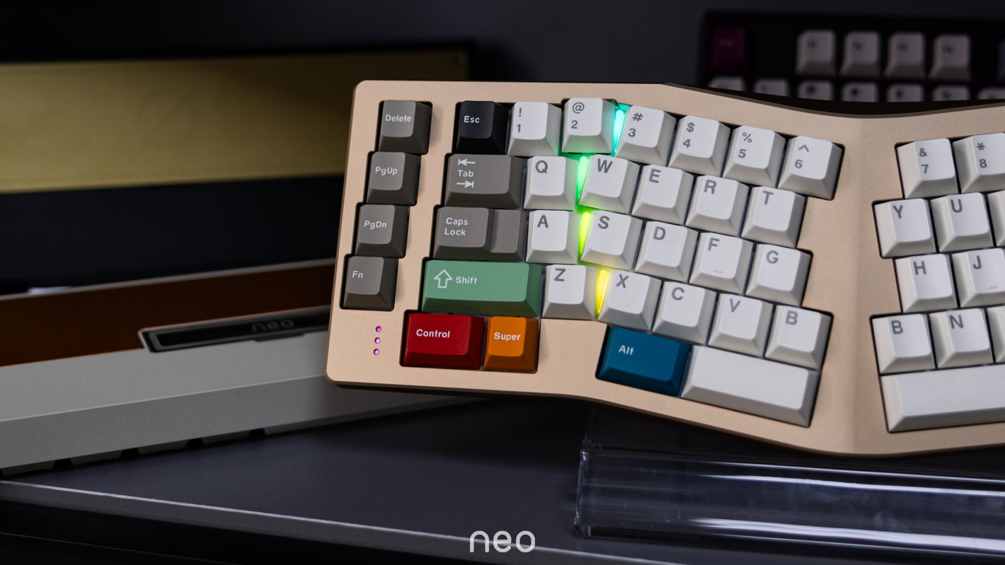 Instock] Neo Ergo Keyboard Kit – qwertyqop