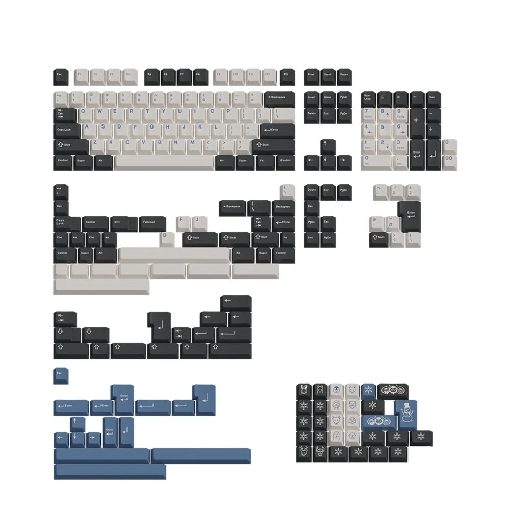 SW Arctic Keycaps