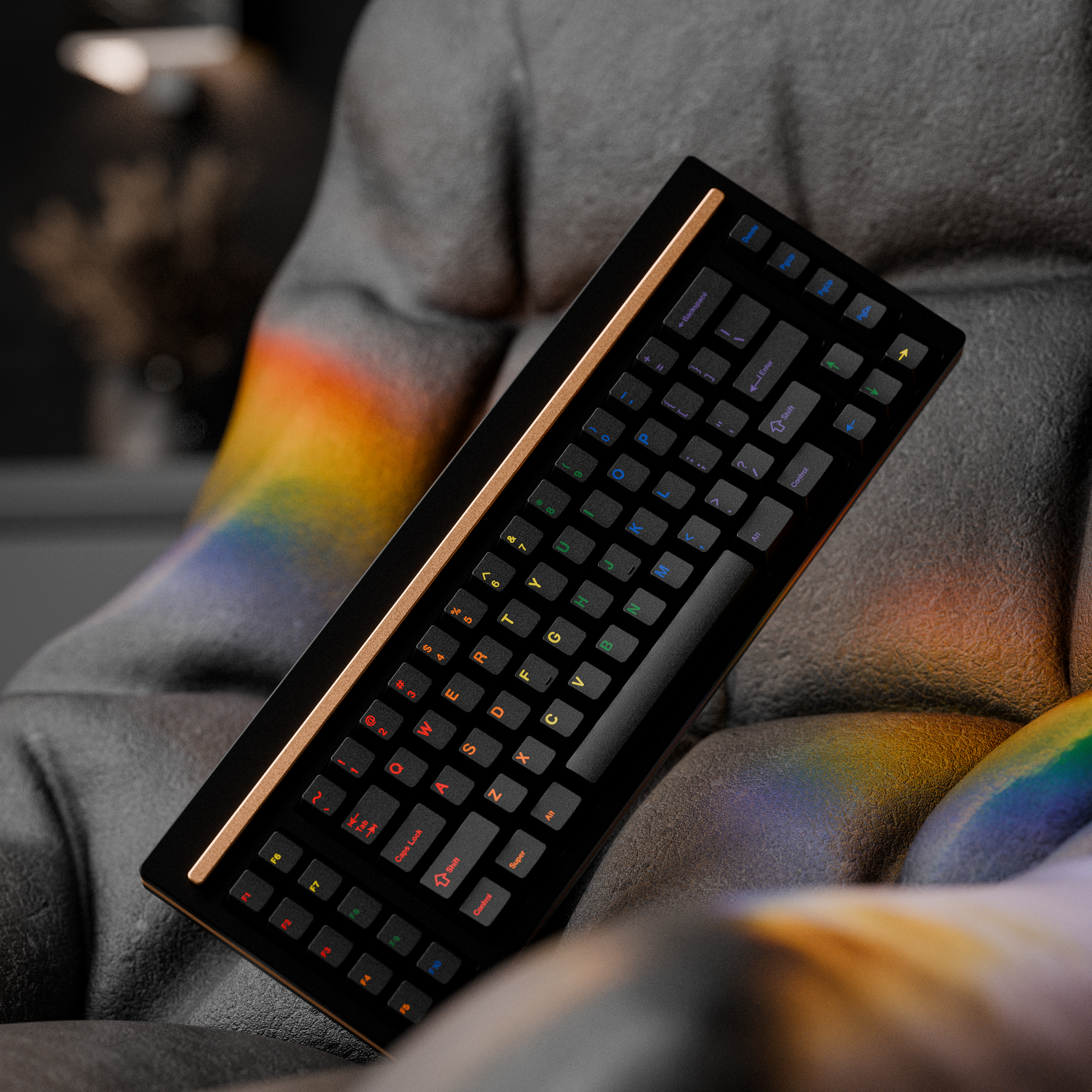 [Group Buy] SWG Midnight Rainbow Keycaps