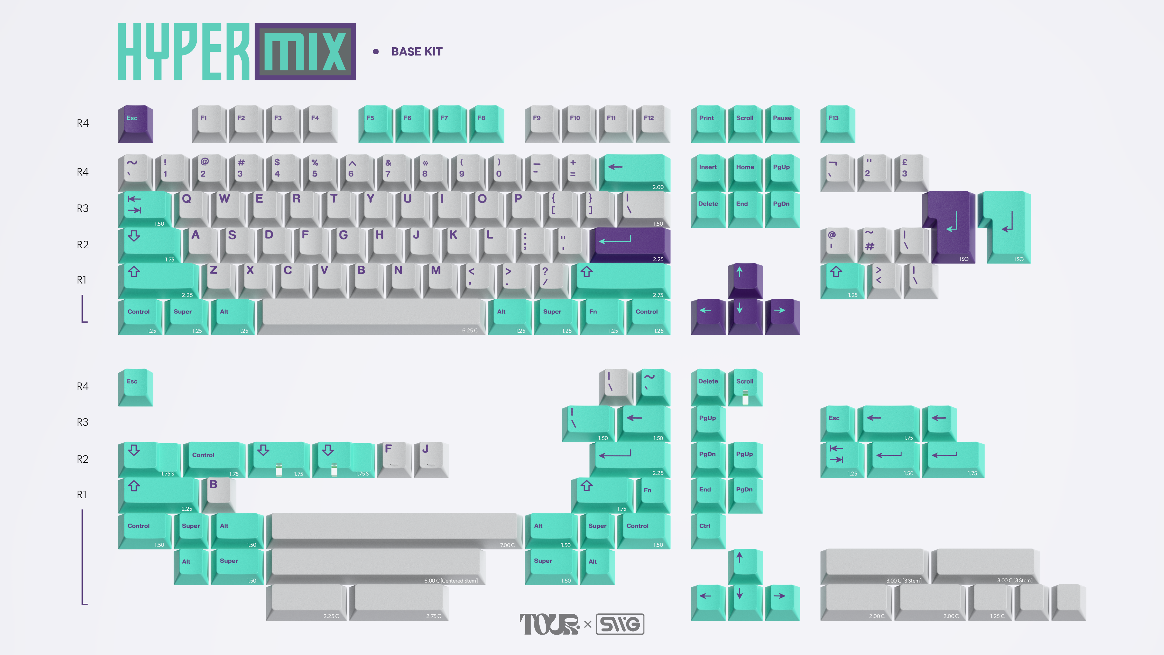 [Group Buy] SWG Hypermix Keycaps