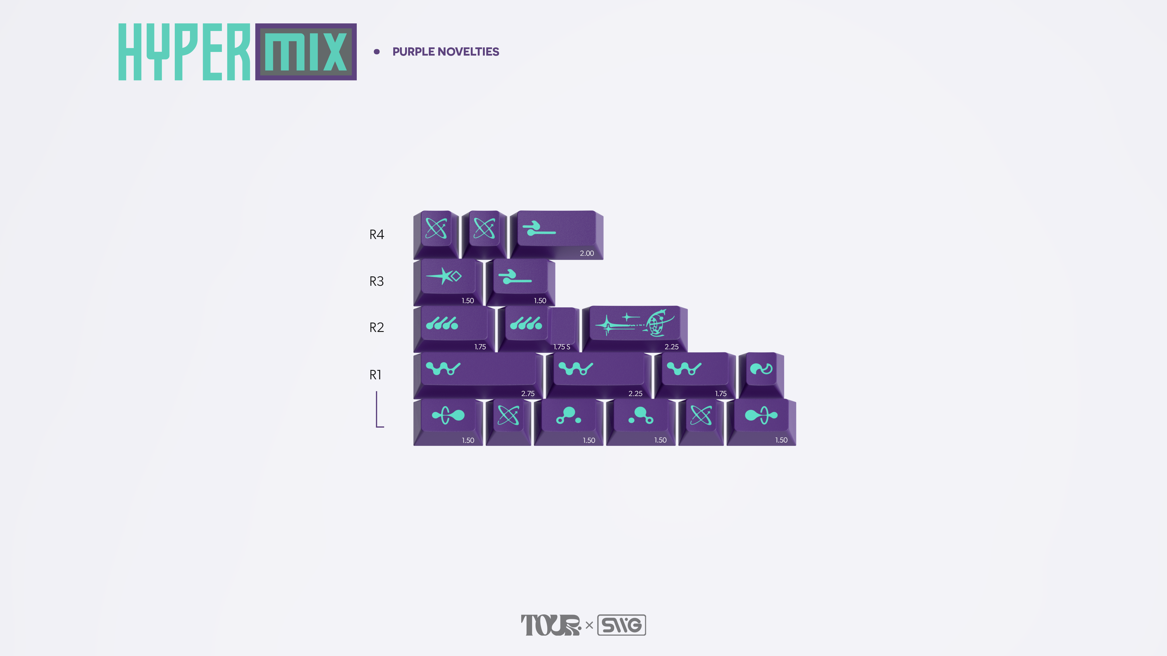 [Group Buy] SWG Hypermix Keycaps