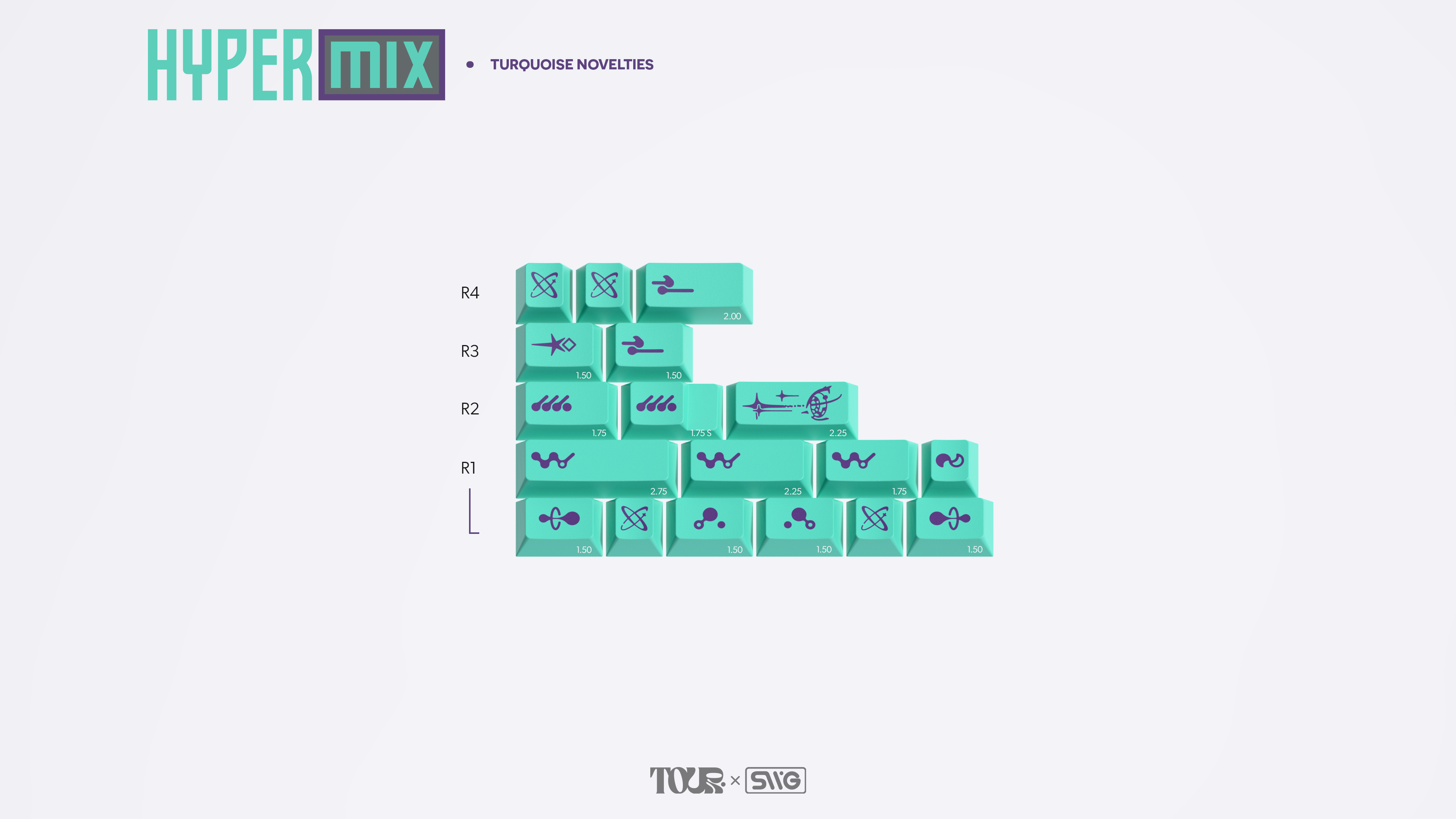 [Group Buy] SWG Hypermix Keycaps