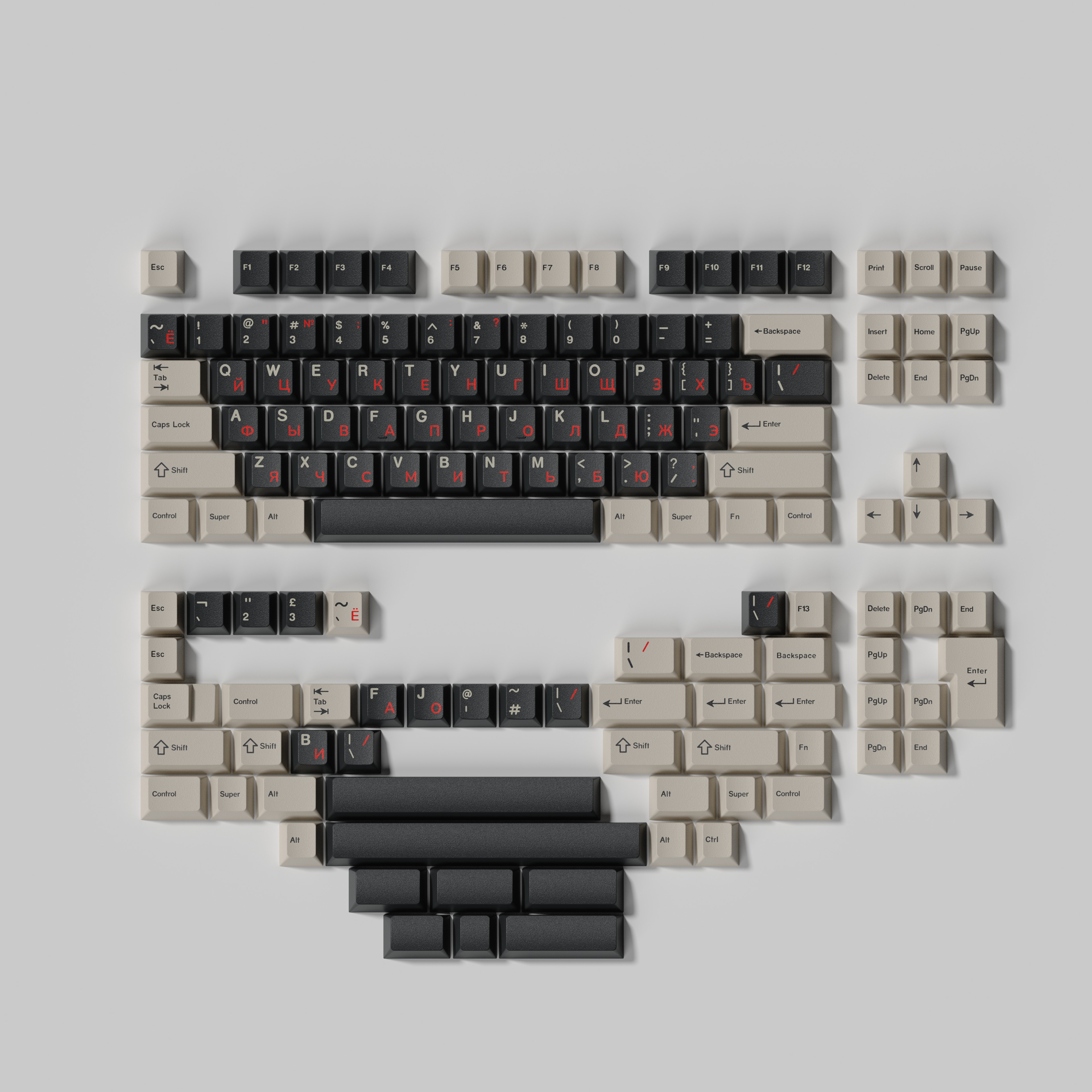 [Preorder] SWG Rubber Keycaps – qwertyqop