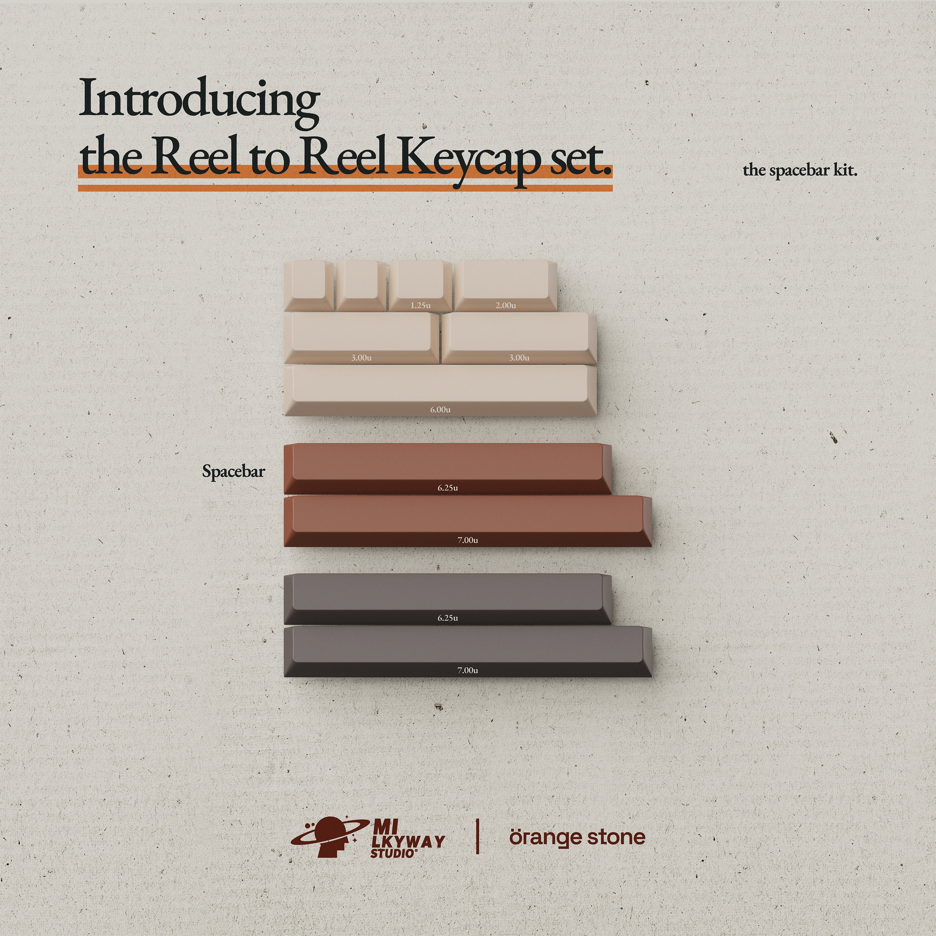 [Group Buy] MW Reel to Reel Keycaps