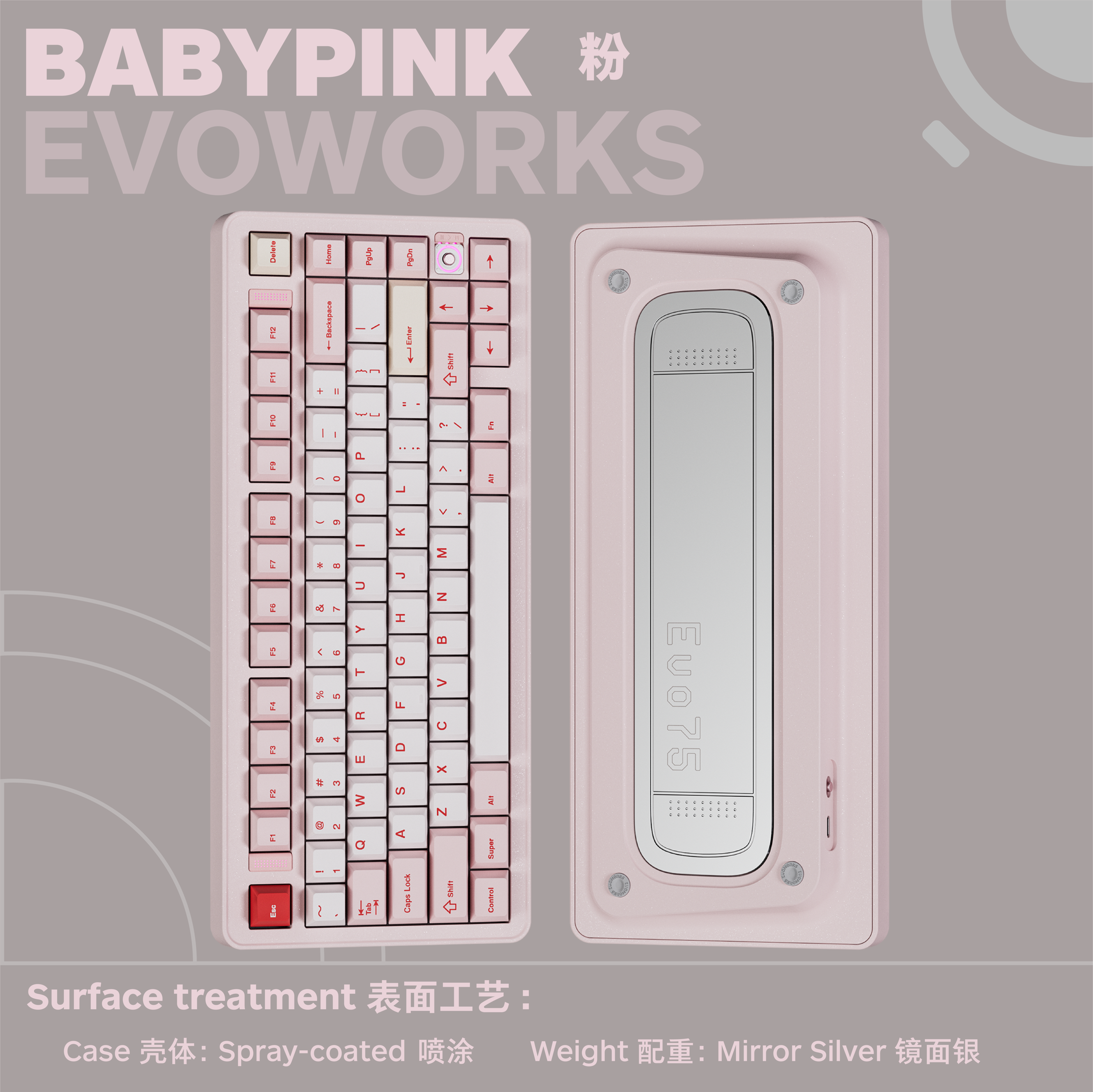 [Instock] EVOWORKS Evo75 Prebuilt Keyboard Kit