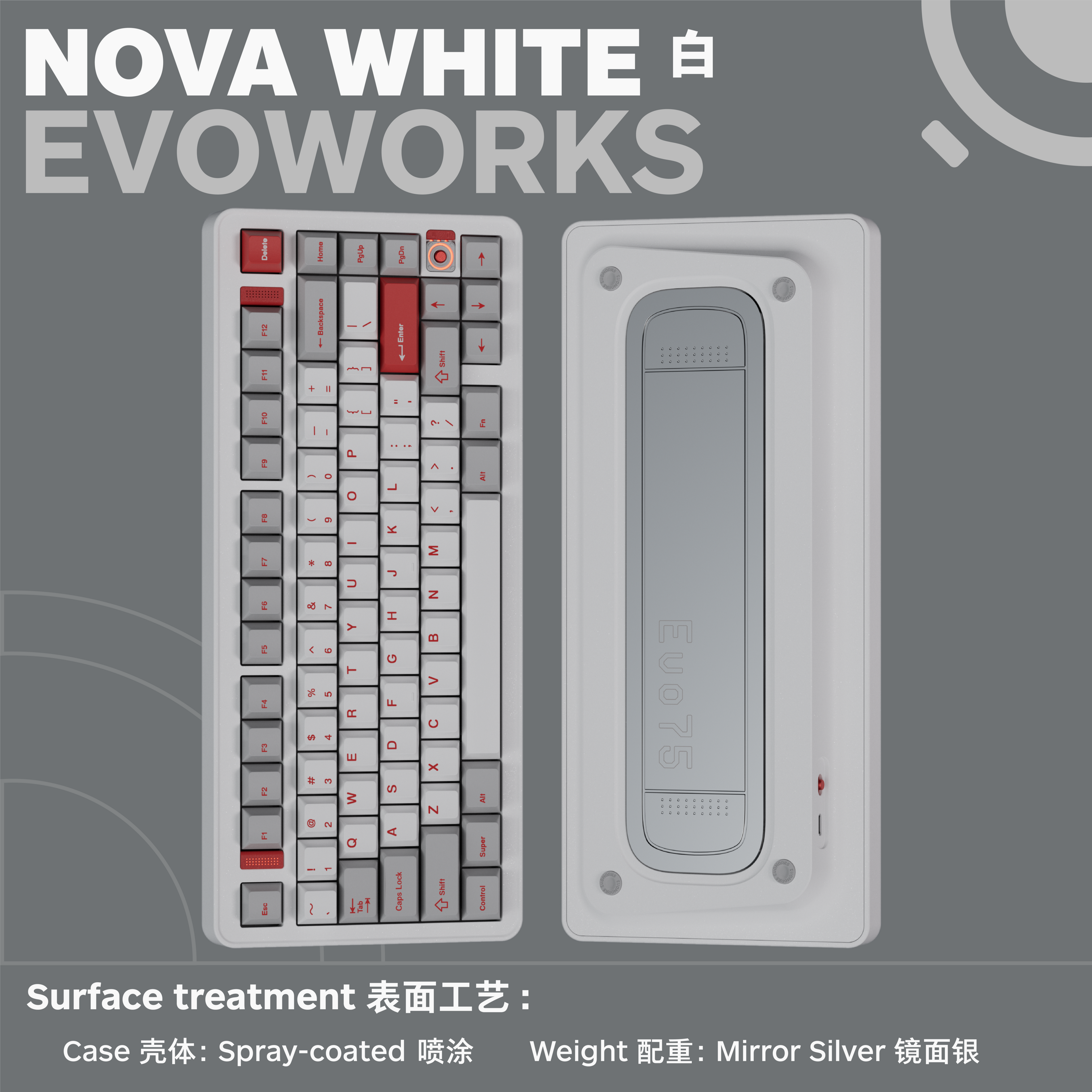 Instock] EVOWORKS Evo75 Prebuilt Keyboard Kit – qwertyqop