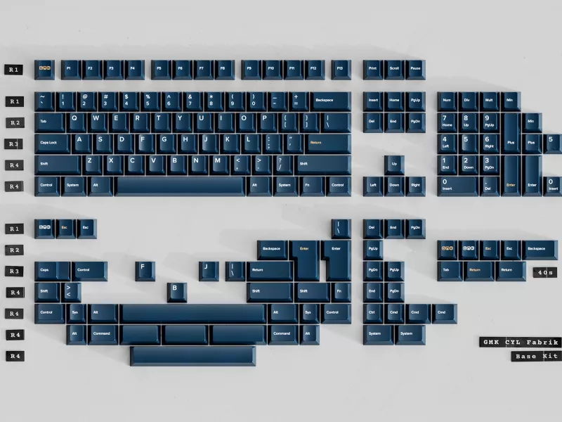 GMK CYL Fabrik Keycaps