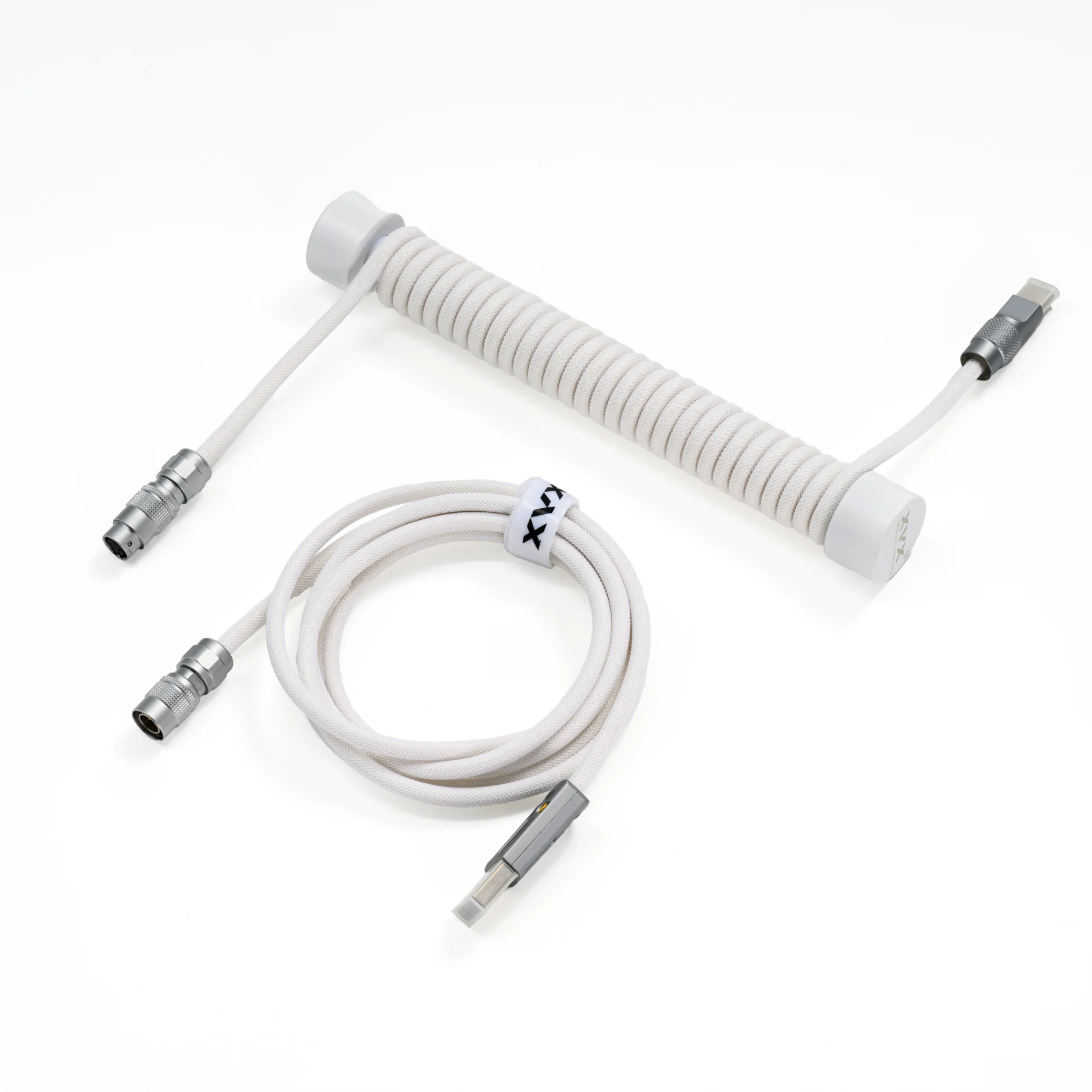 XVX Pro V2 Push-Pull Aviator Coiled USB-C Cable
