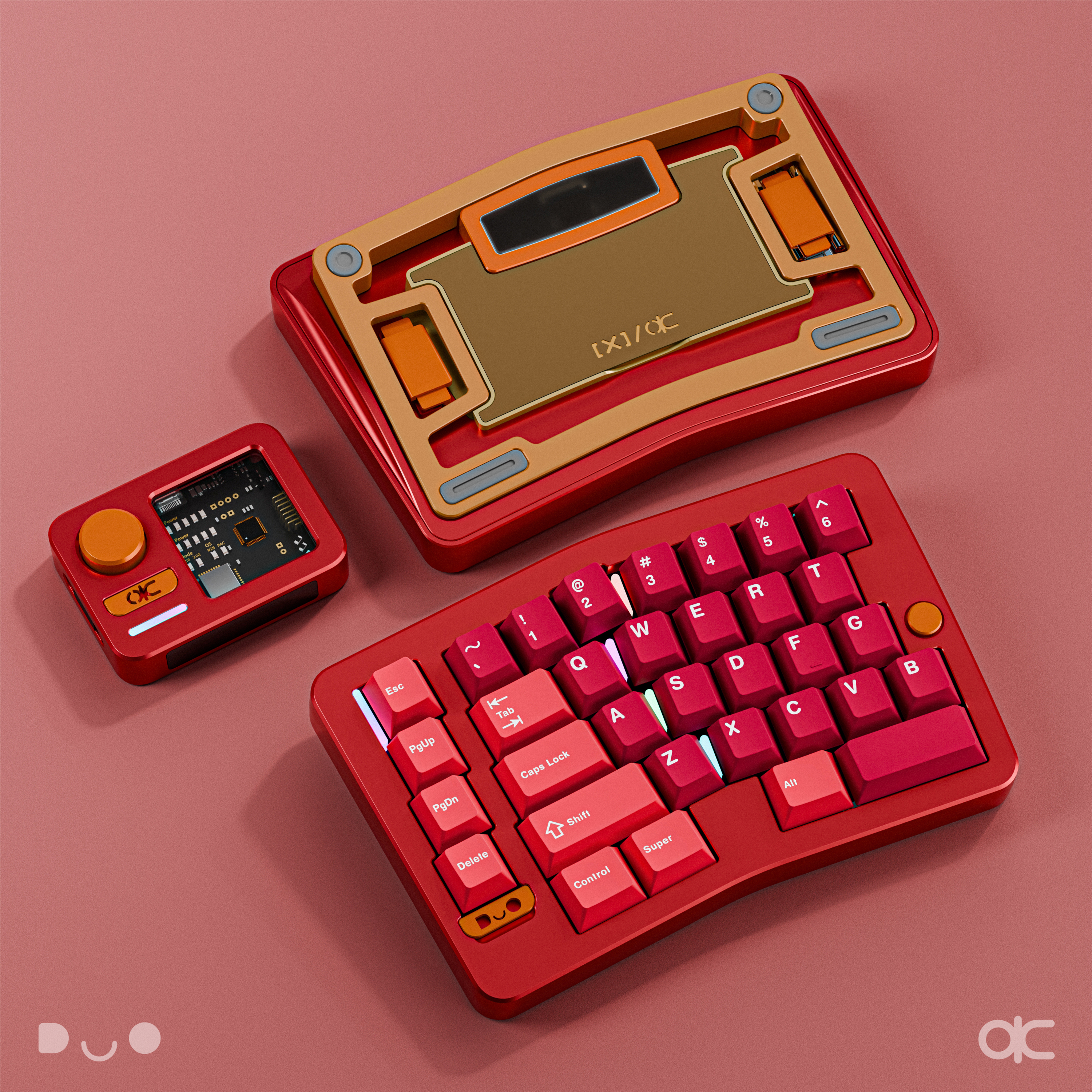 [Instock] QK Alice Duo Keyboard Kit