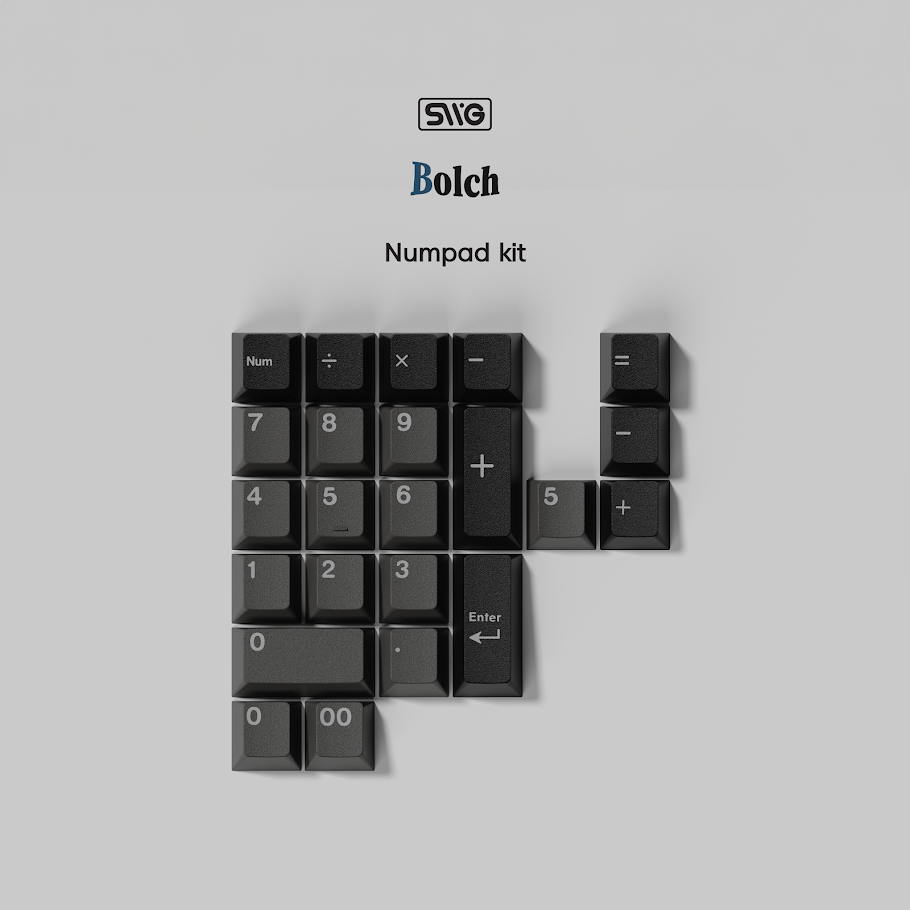 [Group Buy] SWG Bolch Keycaps