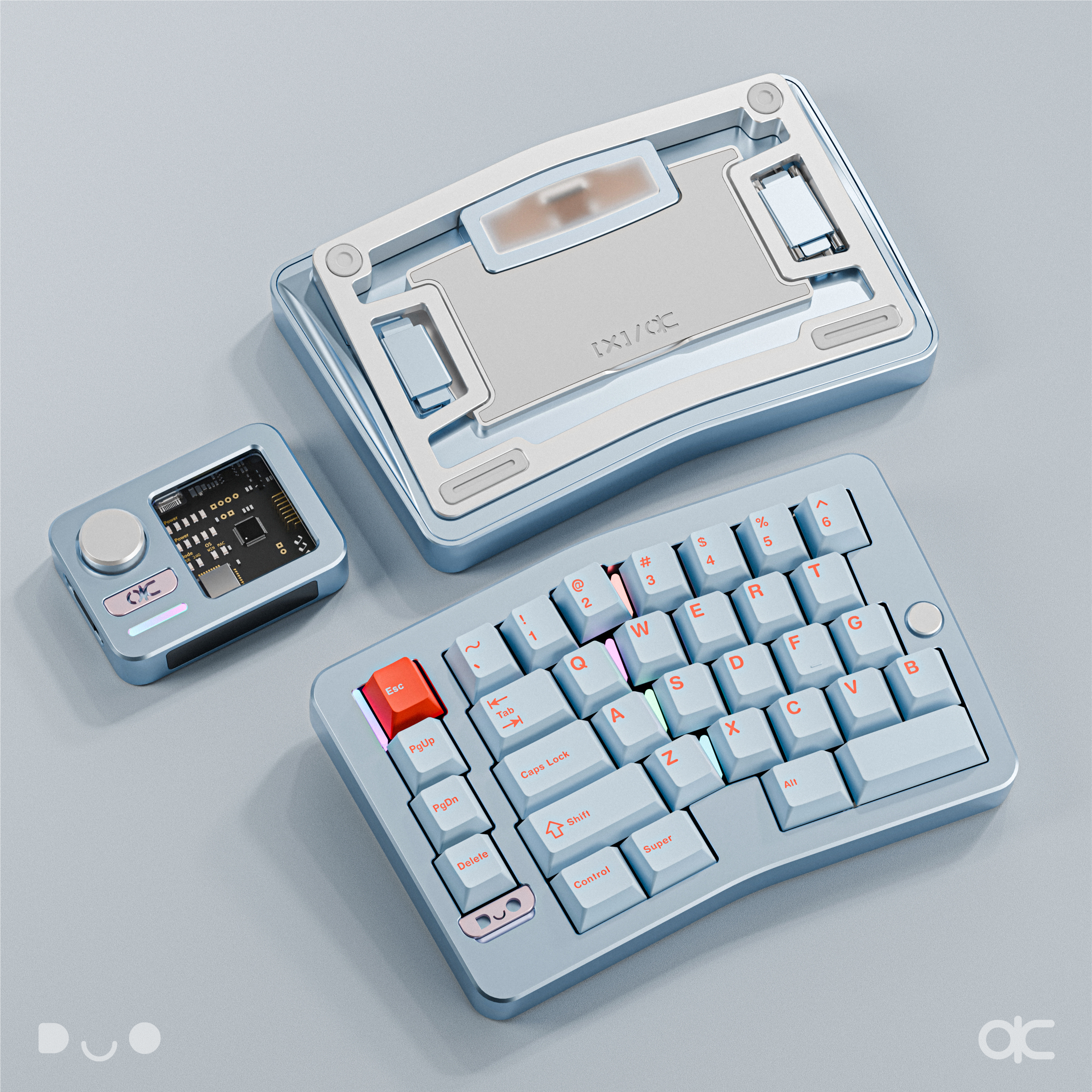 [Instock] QK Alice Duo Keyboard Kit