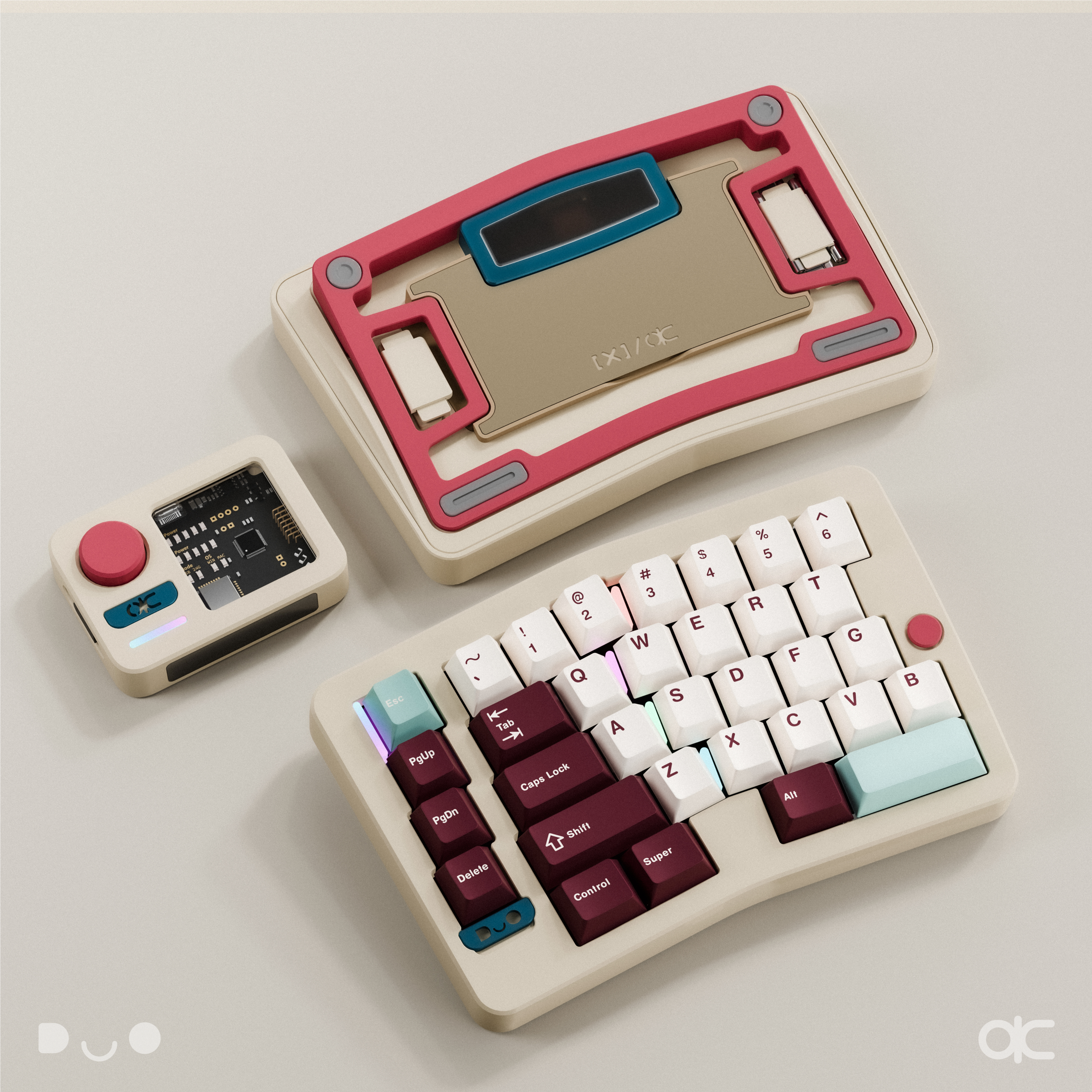 [Instock] QK Alice Duo Keyboard Kit