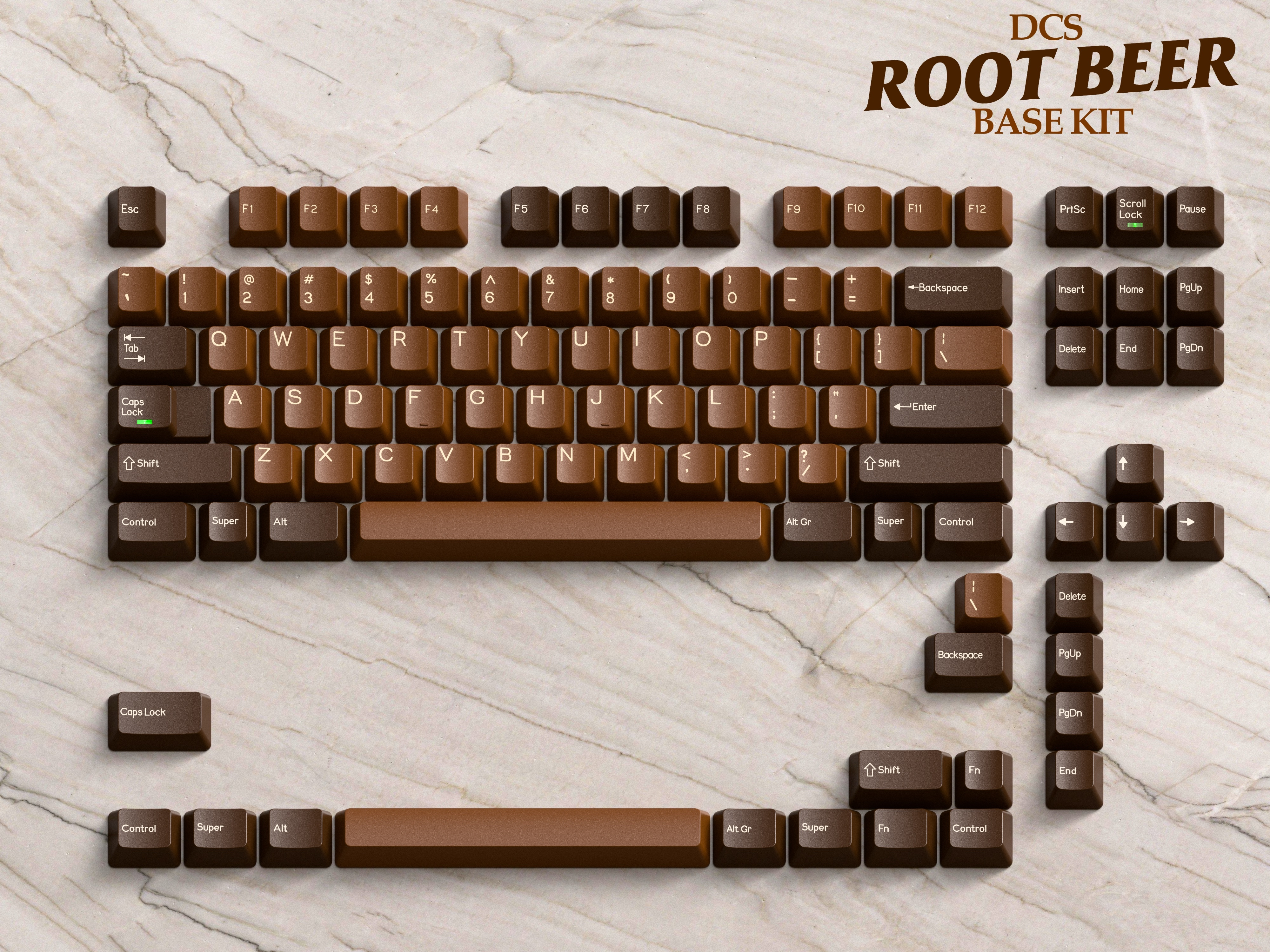 [Preorder] DCS Root Beer Keycaps