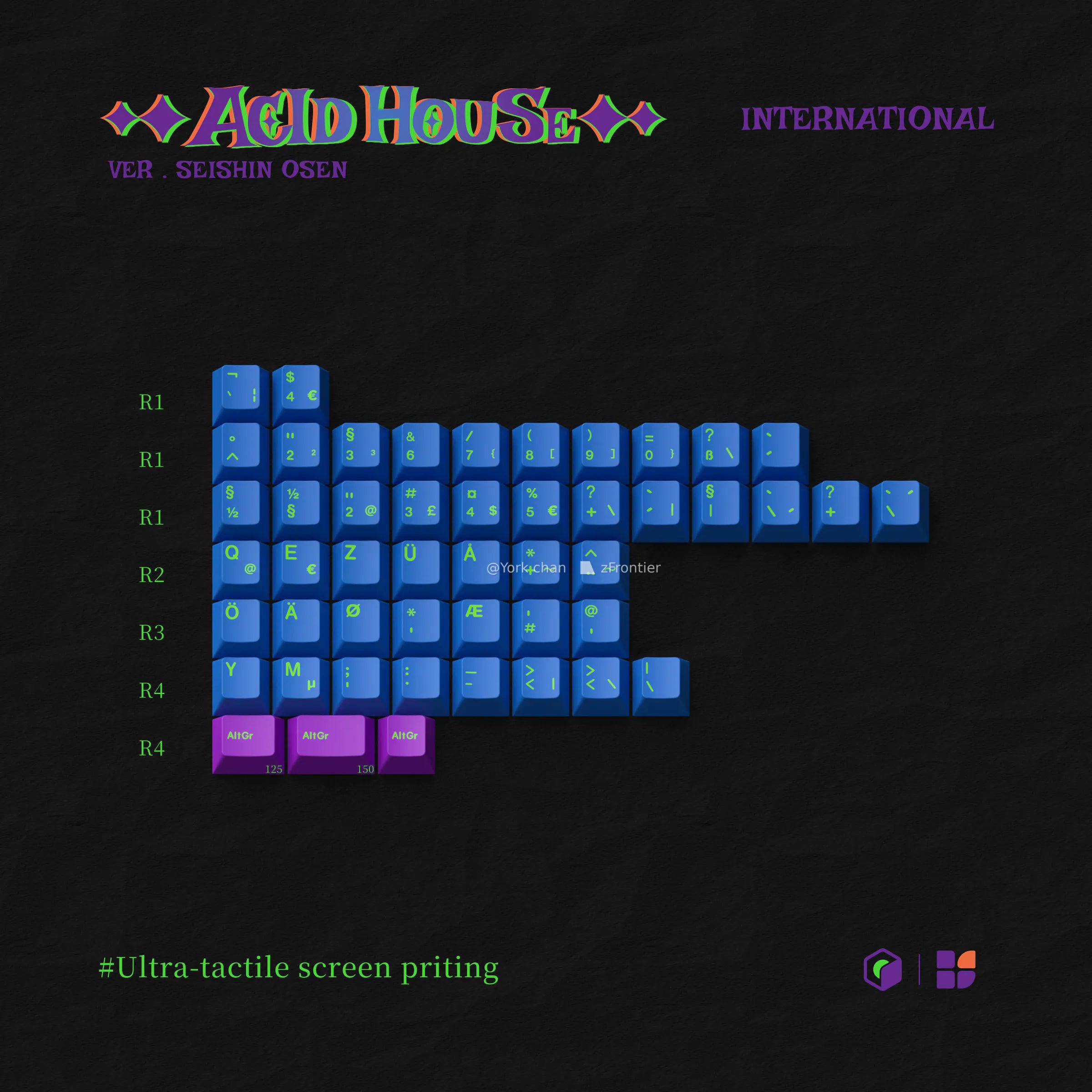 KBS Acid House Keycaps