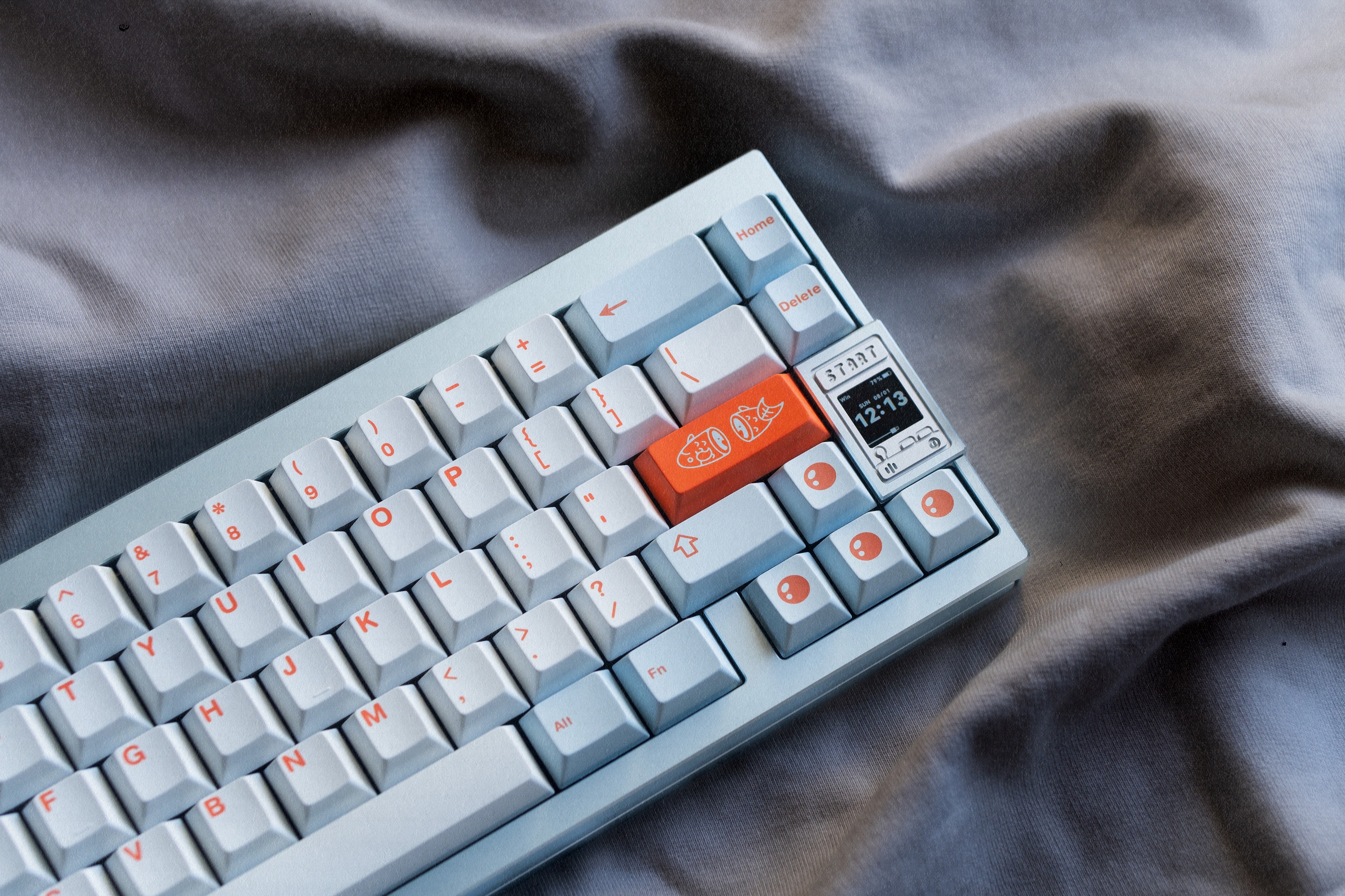 GoMaster Salmon Reborn R2 Keycaps