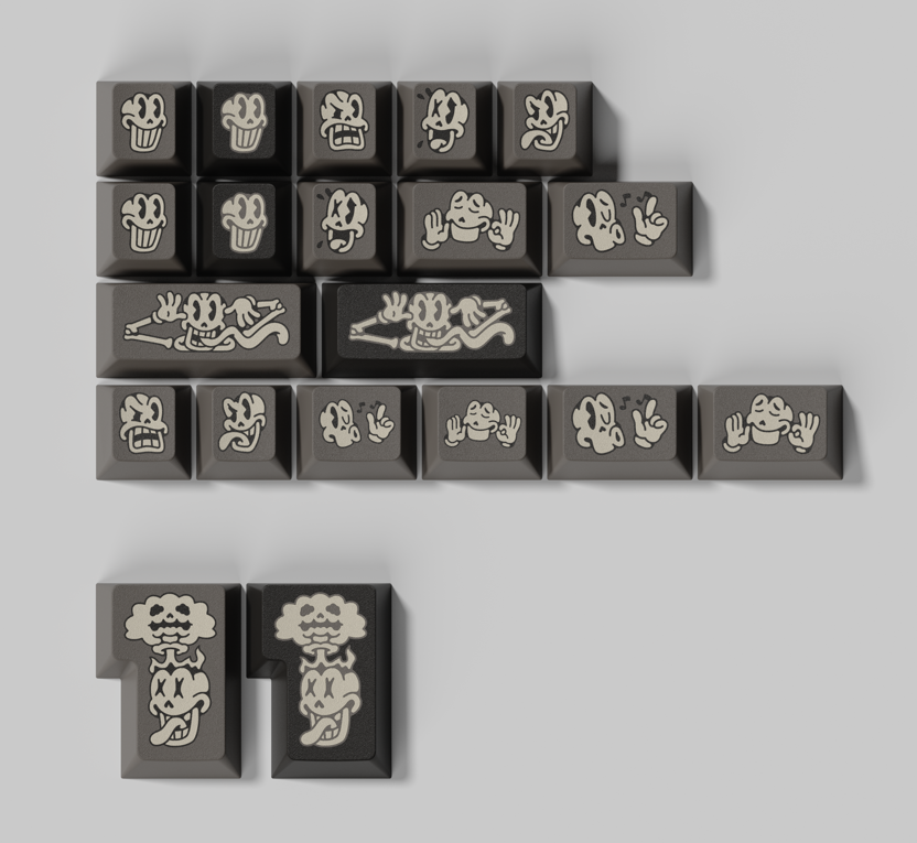 [Group Buy] SWG Skeletoon Keycaps